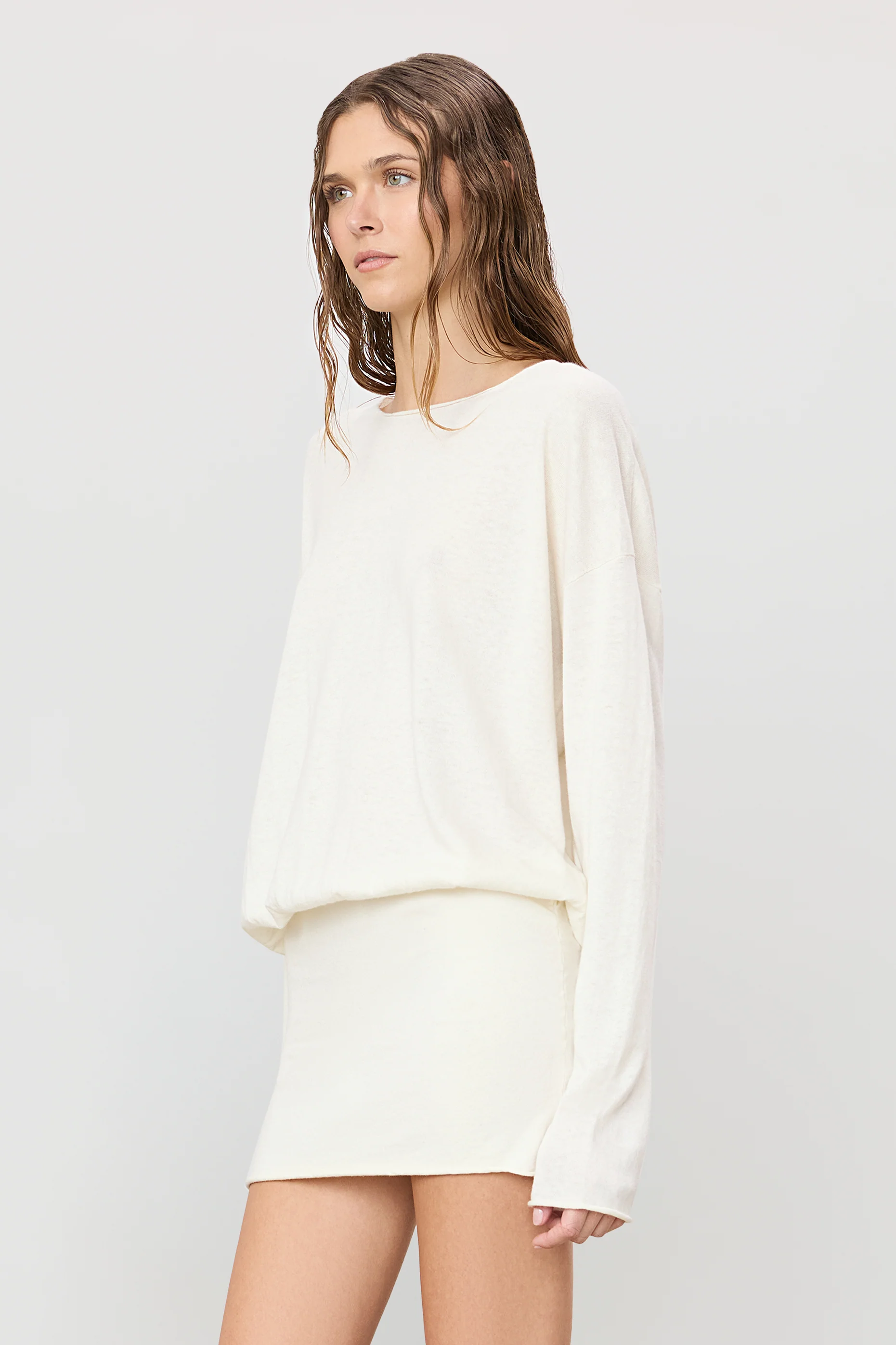 BOATNECK MINI DRESS - Image 3