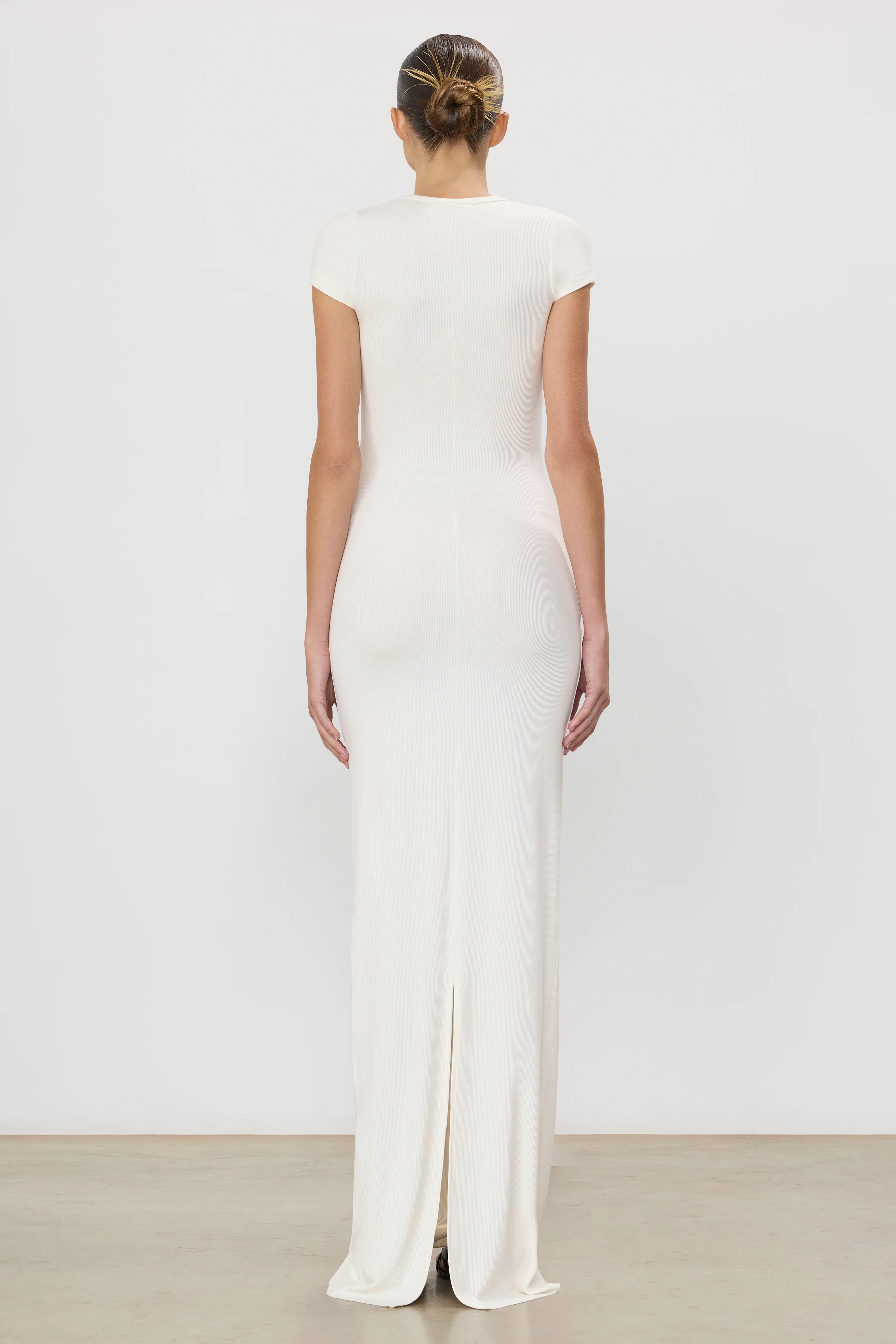 CAP SLEEVE MAXI DRESS - Image 4