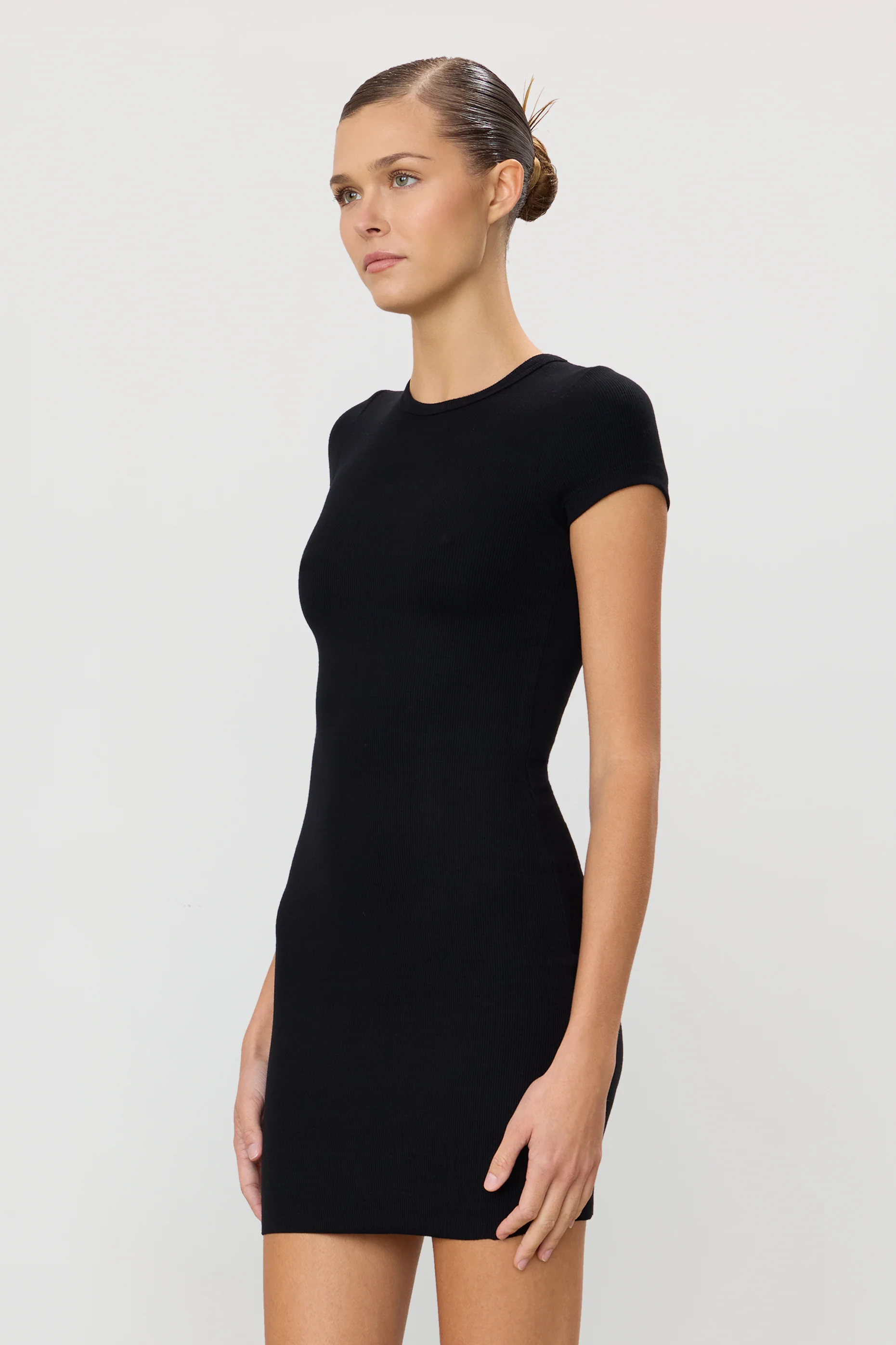 CAP SLEEVE MINI DRESS - Image 3