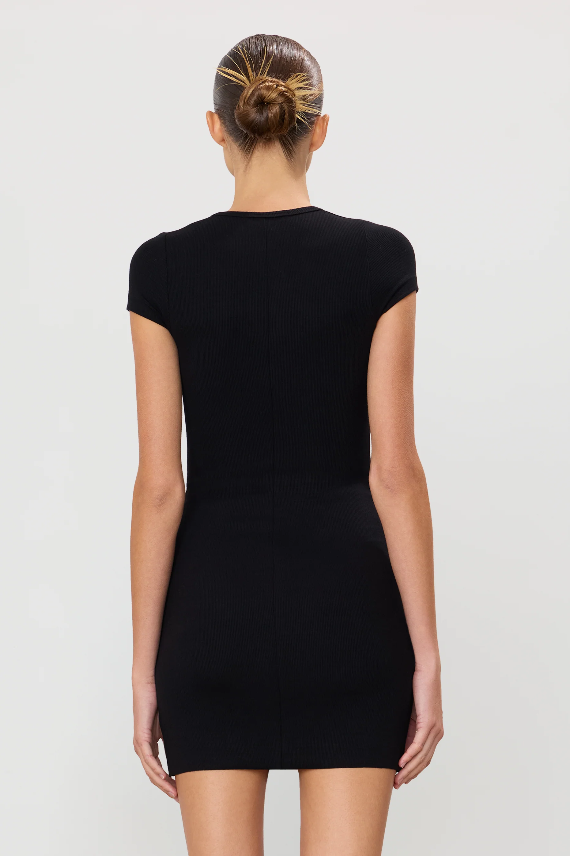 CAP SLEEVE MINI DRESS - Image 4