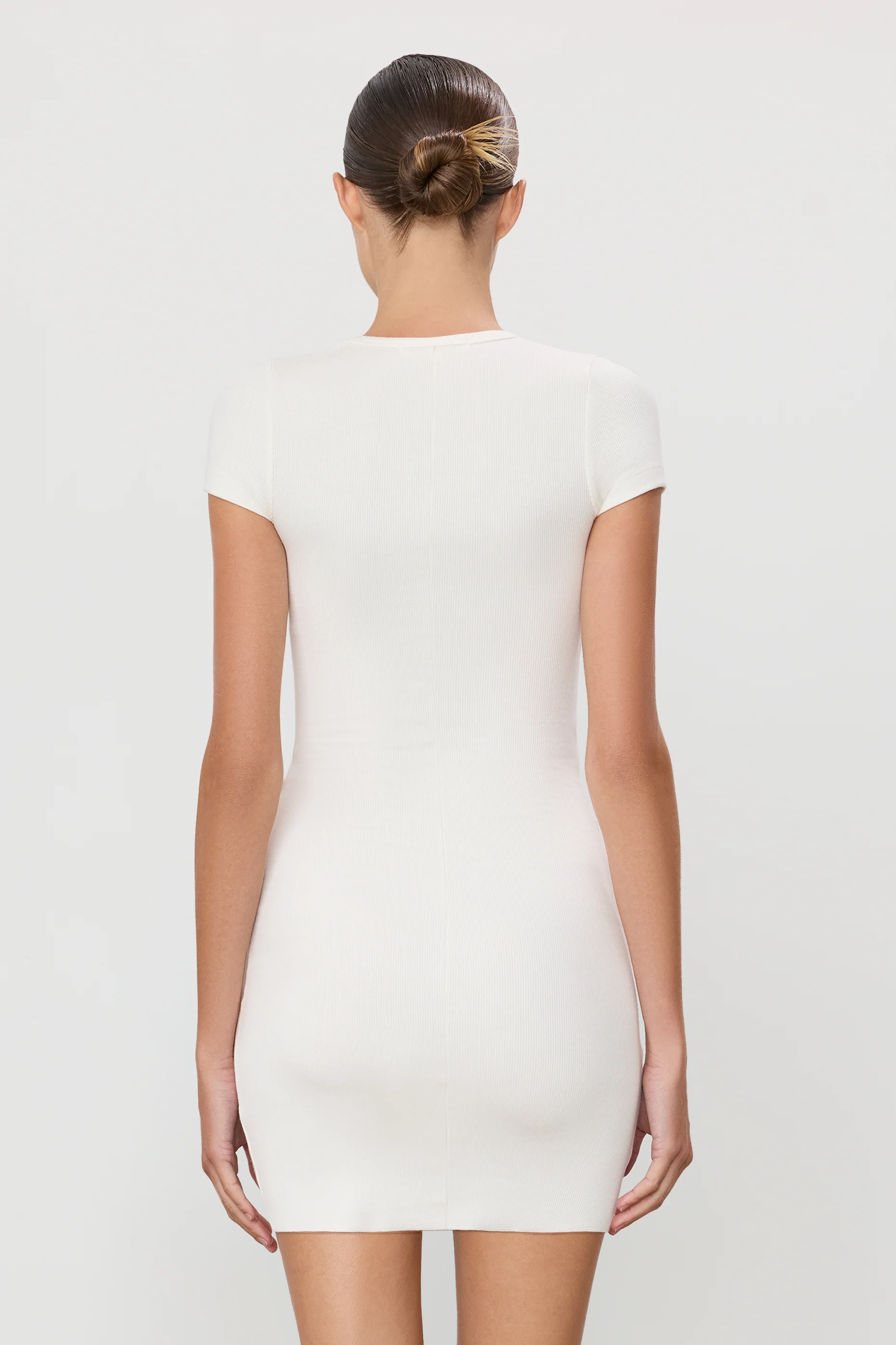 CAP SLEEVE MINI DRESS - Image 4