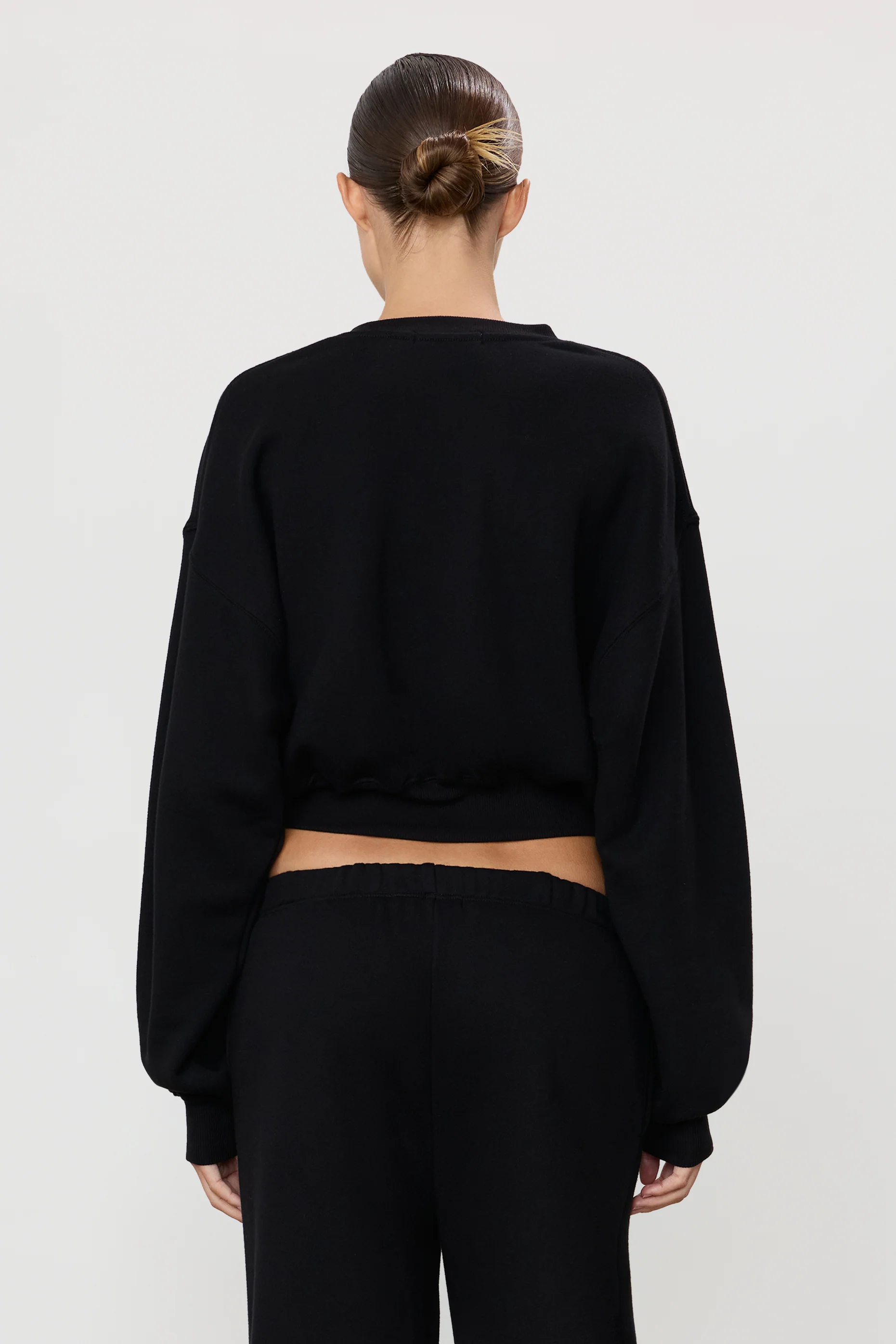 CROPPED CREWNECK SWEATSHIRT - Image 4