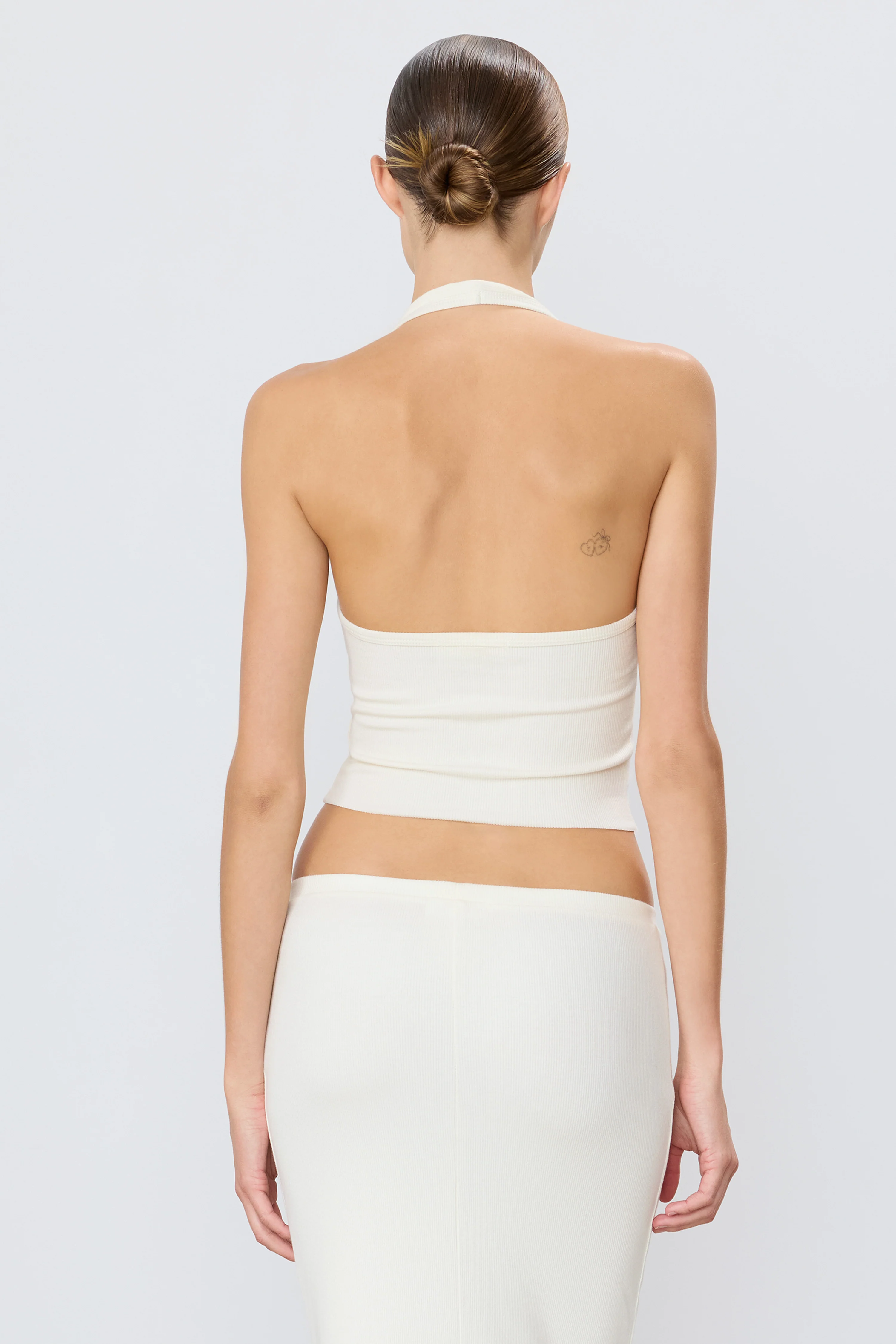 CROPPED HALTER TOP - Image 4