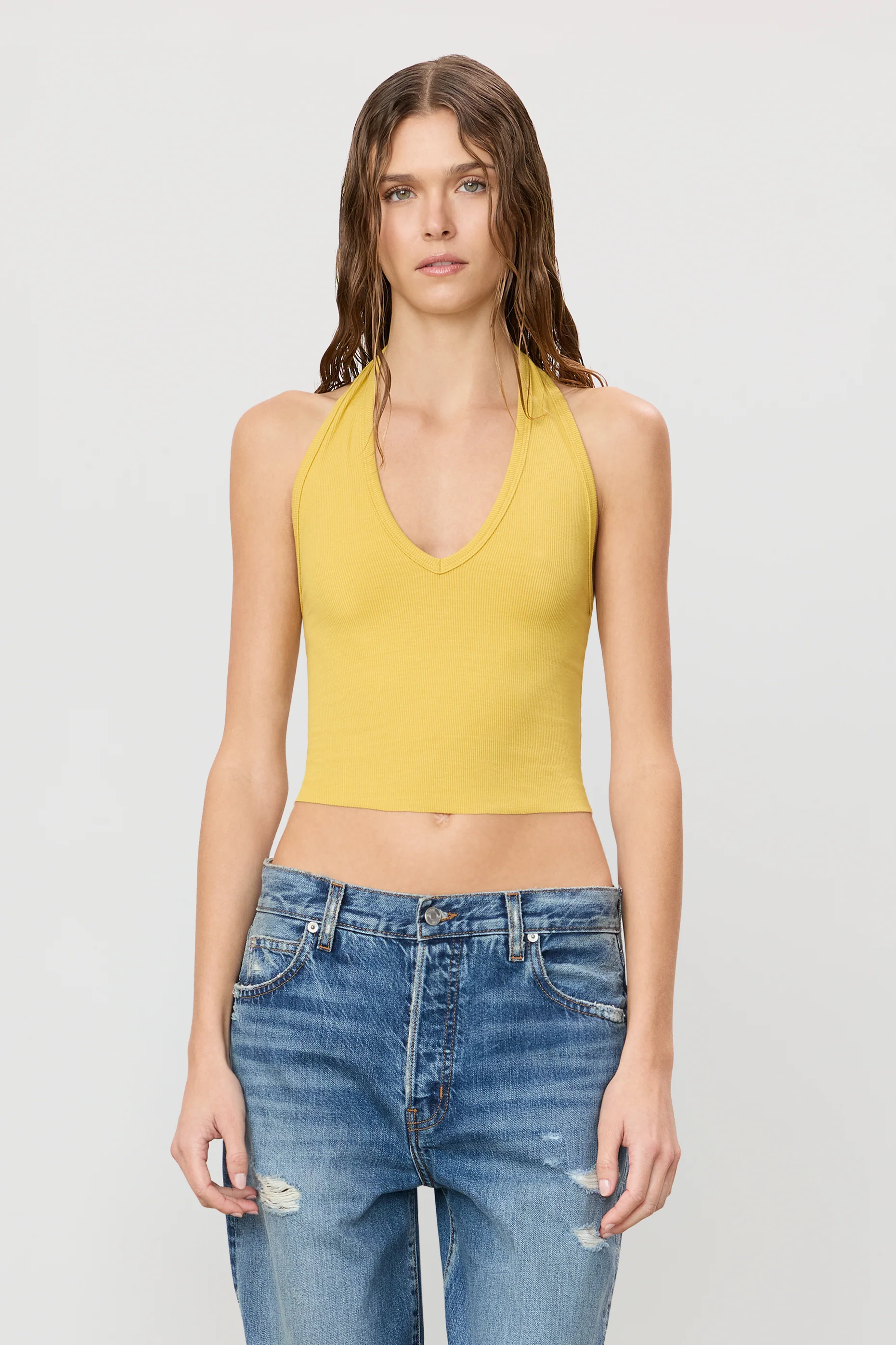 CROPPED HALTER TOP - Image 2