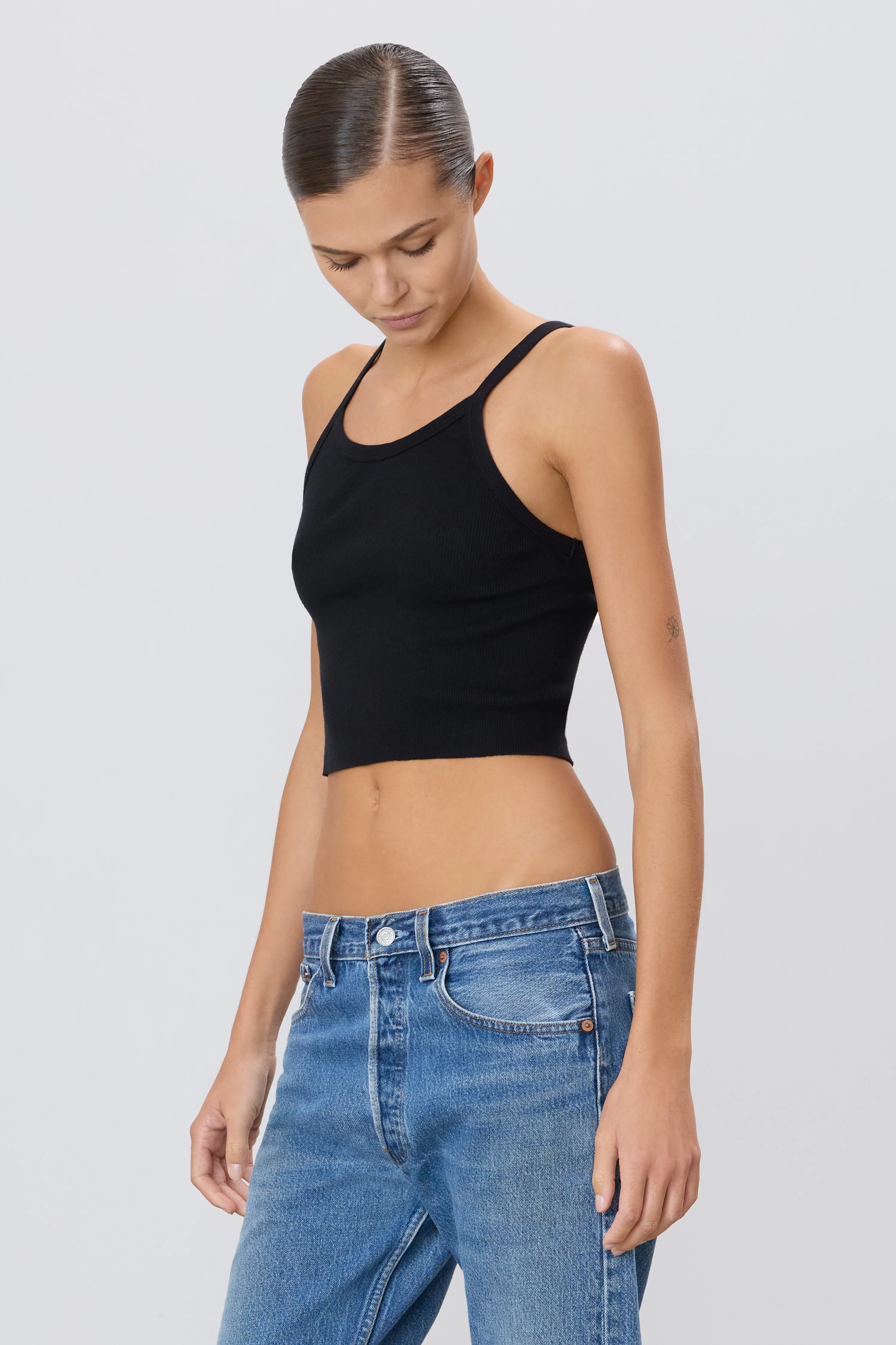 CROPPED RIB TANK - Image 3