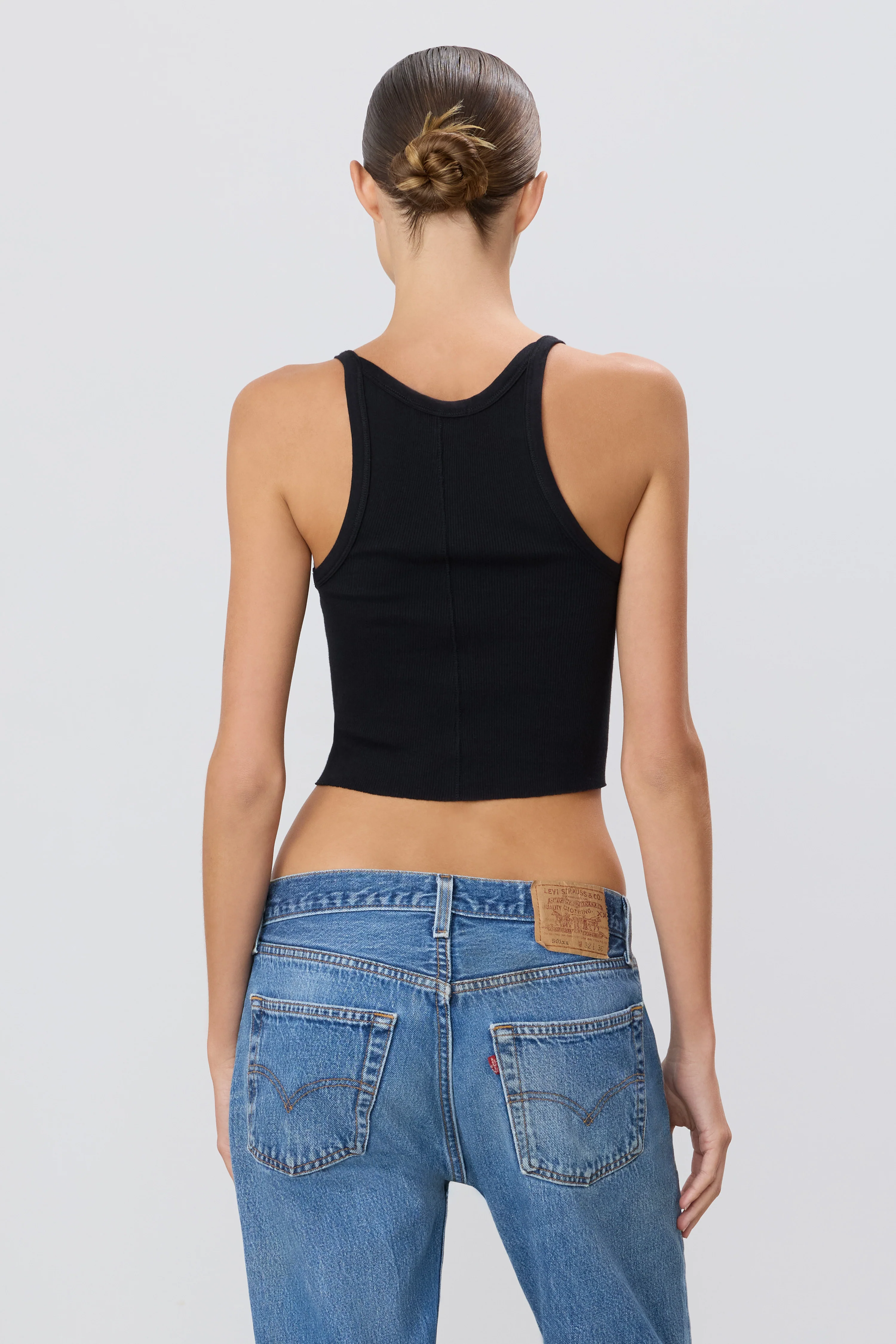 CROPPED RIB TANK - Image 4