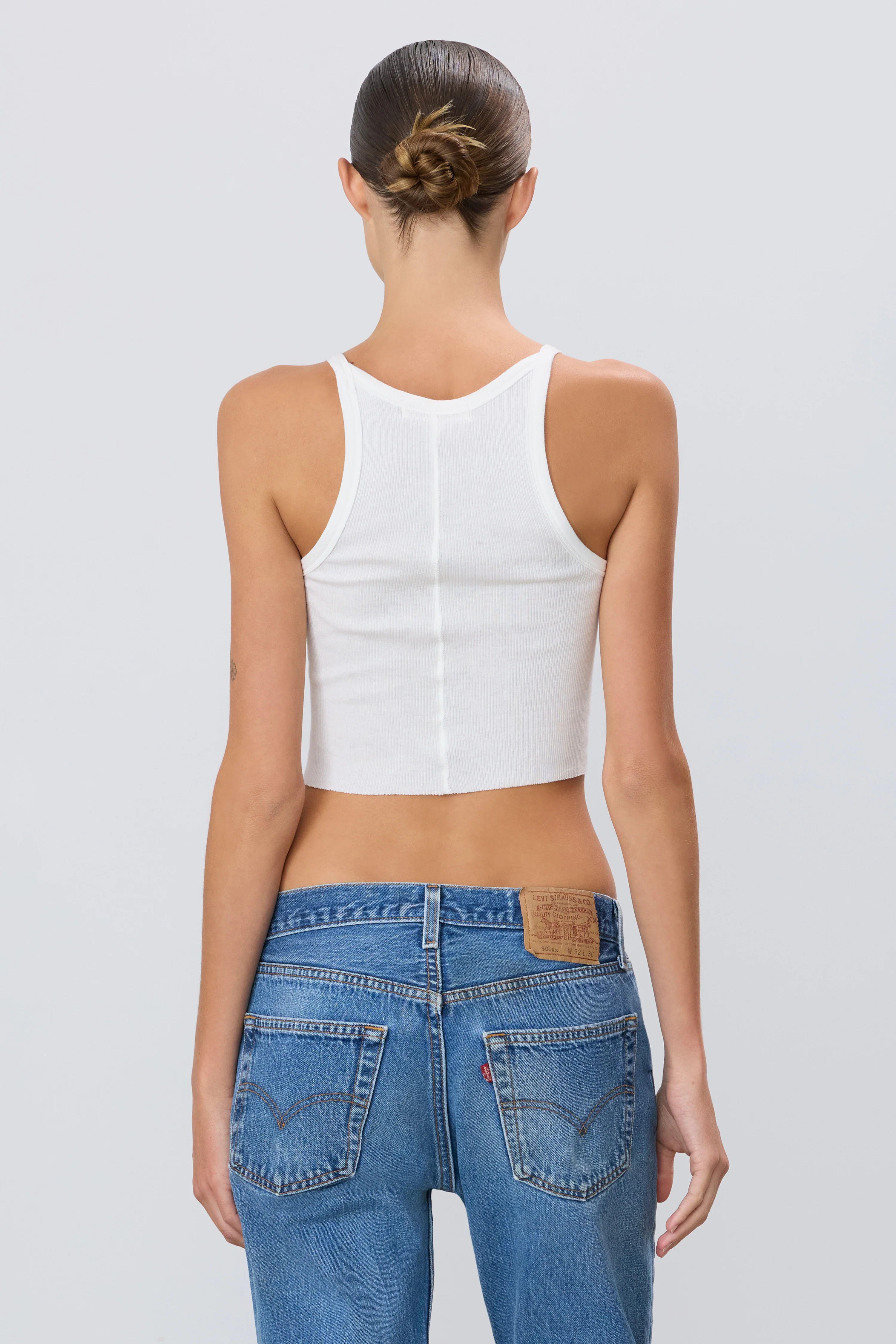 CROPPED RIB TANK - Image 4