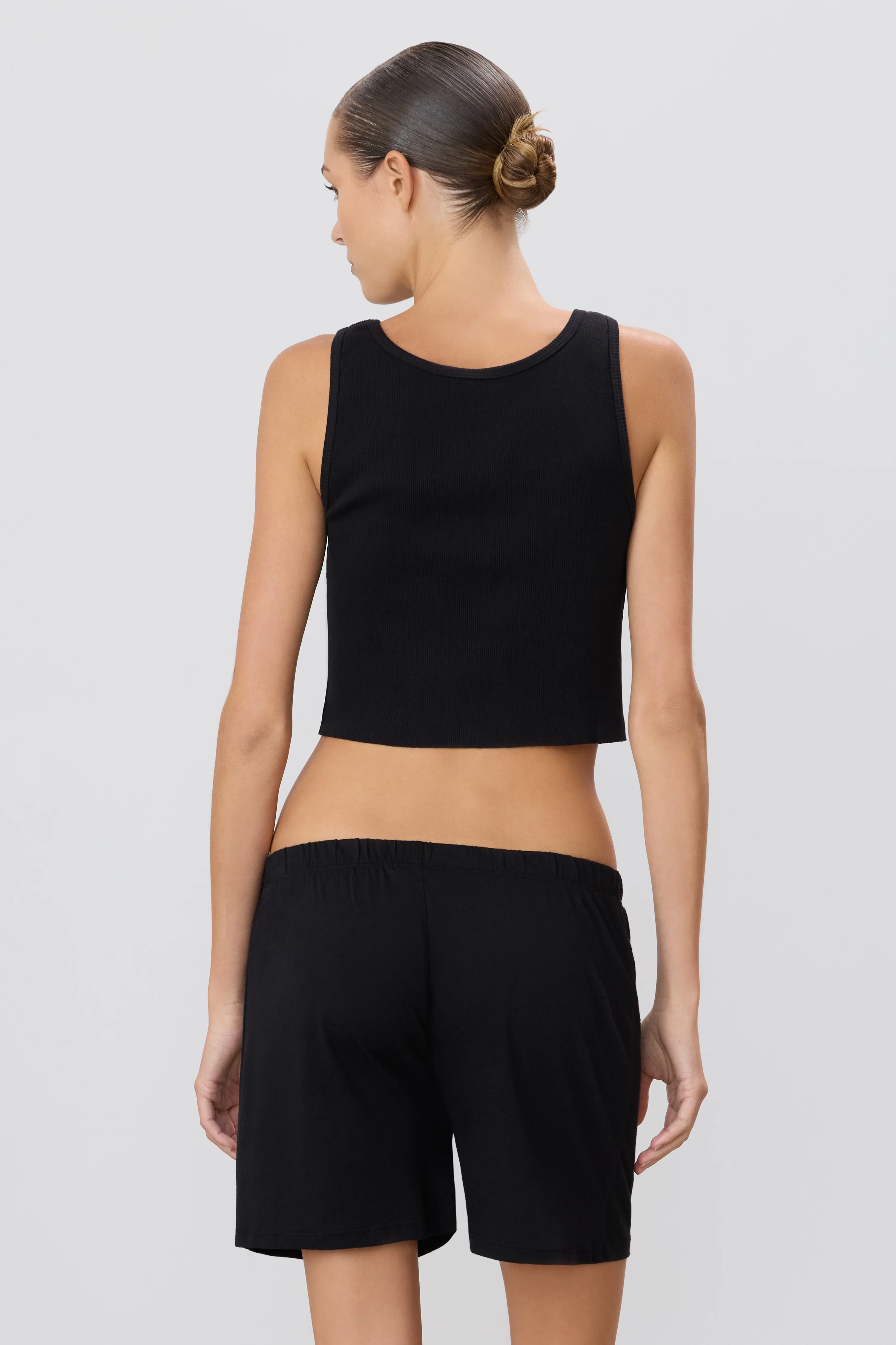 CROPPED SCOOP NECK TANK - Image 4
