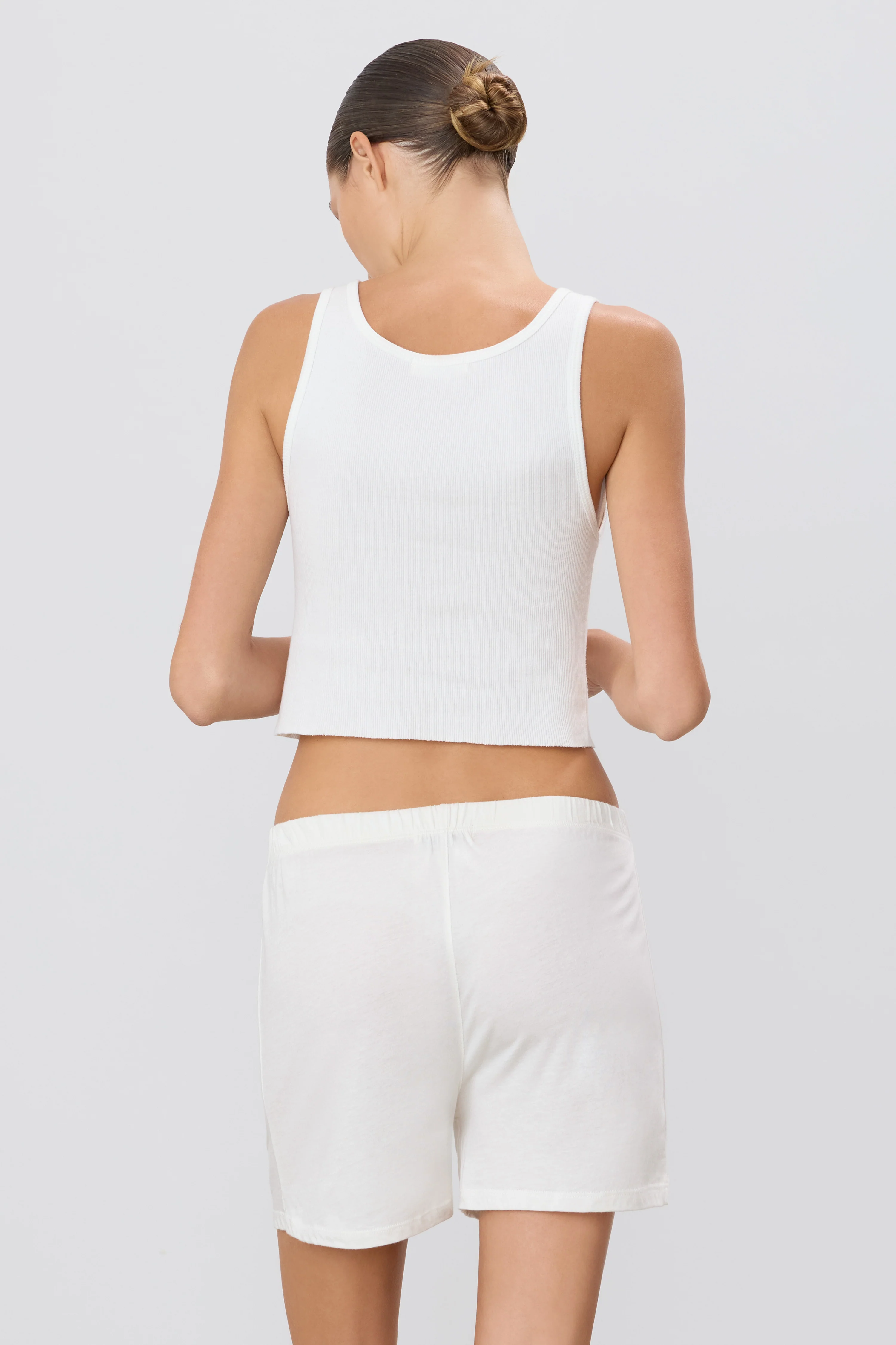 CROPPED SCOOP NECK TANK - Image 4