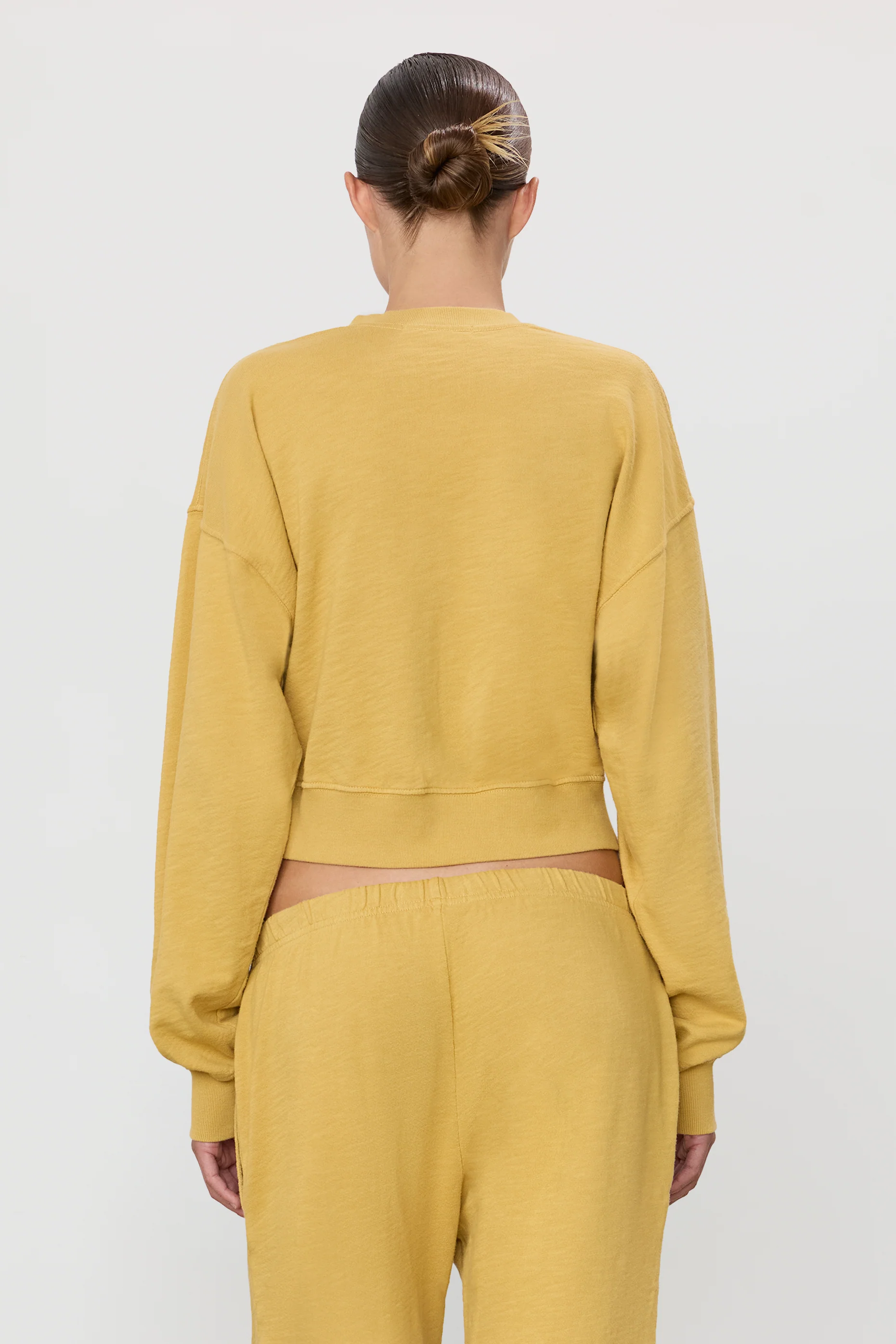 CROPPED V-NECK SWEATSHIRT - Image 4