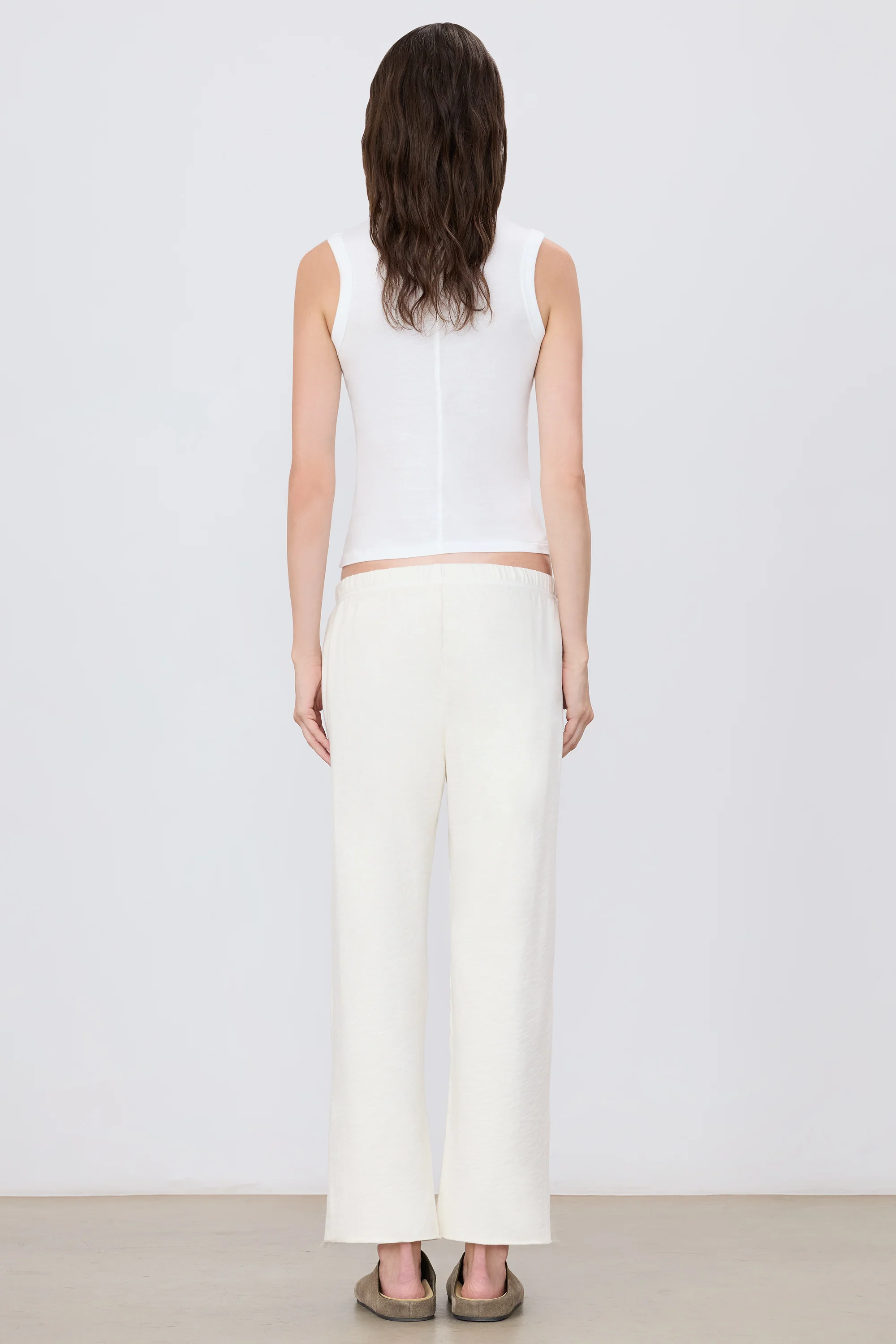 CROPPED WIDE LEG SWEATPANT - Image 4