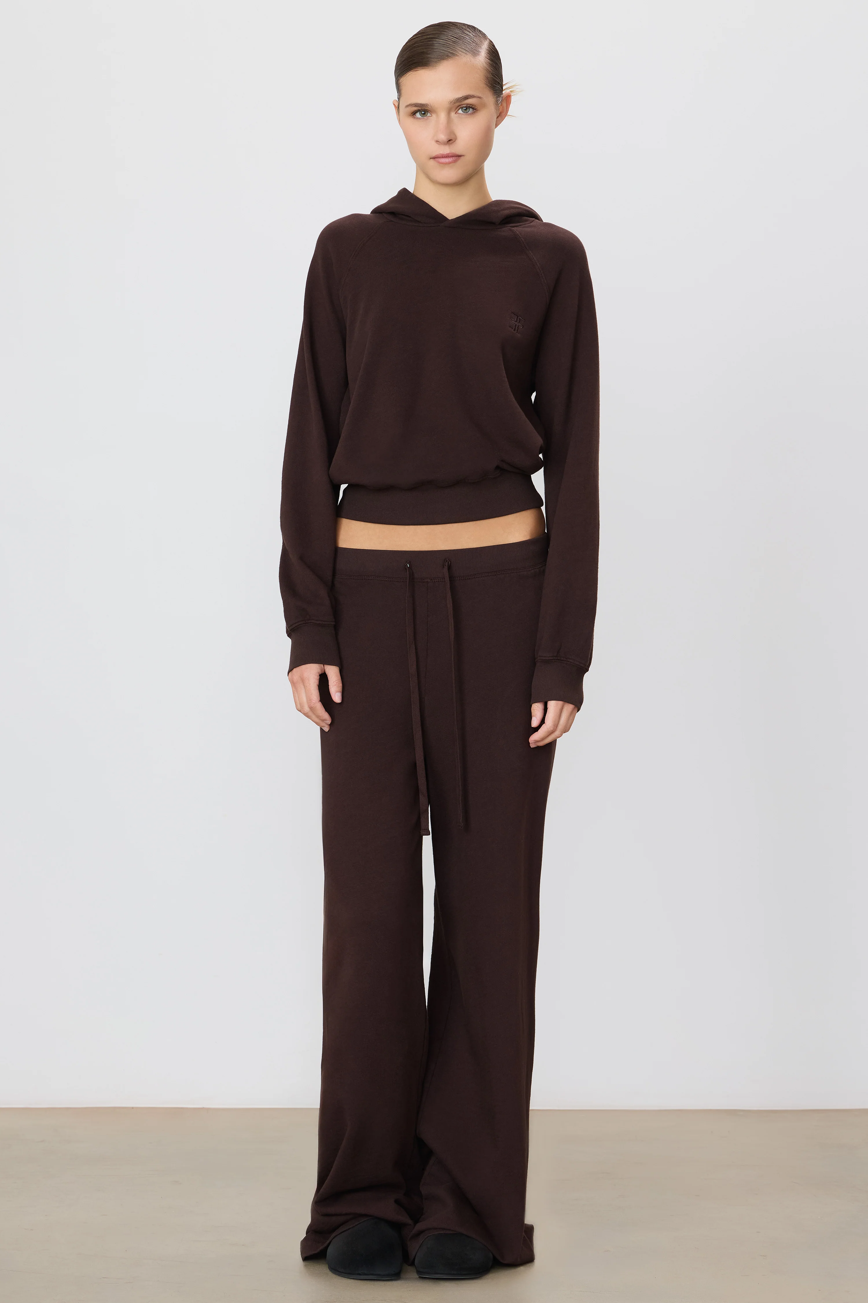 DRAWSTRING WIDE LEG SWEATPANT - Image 2