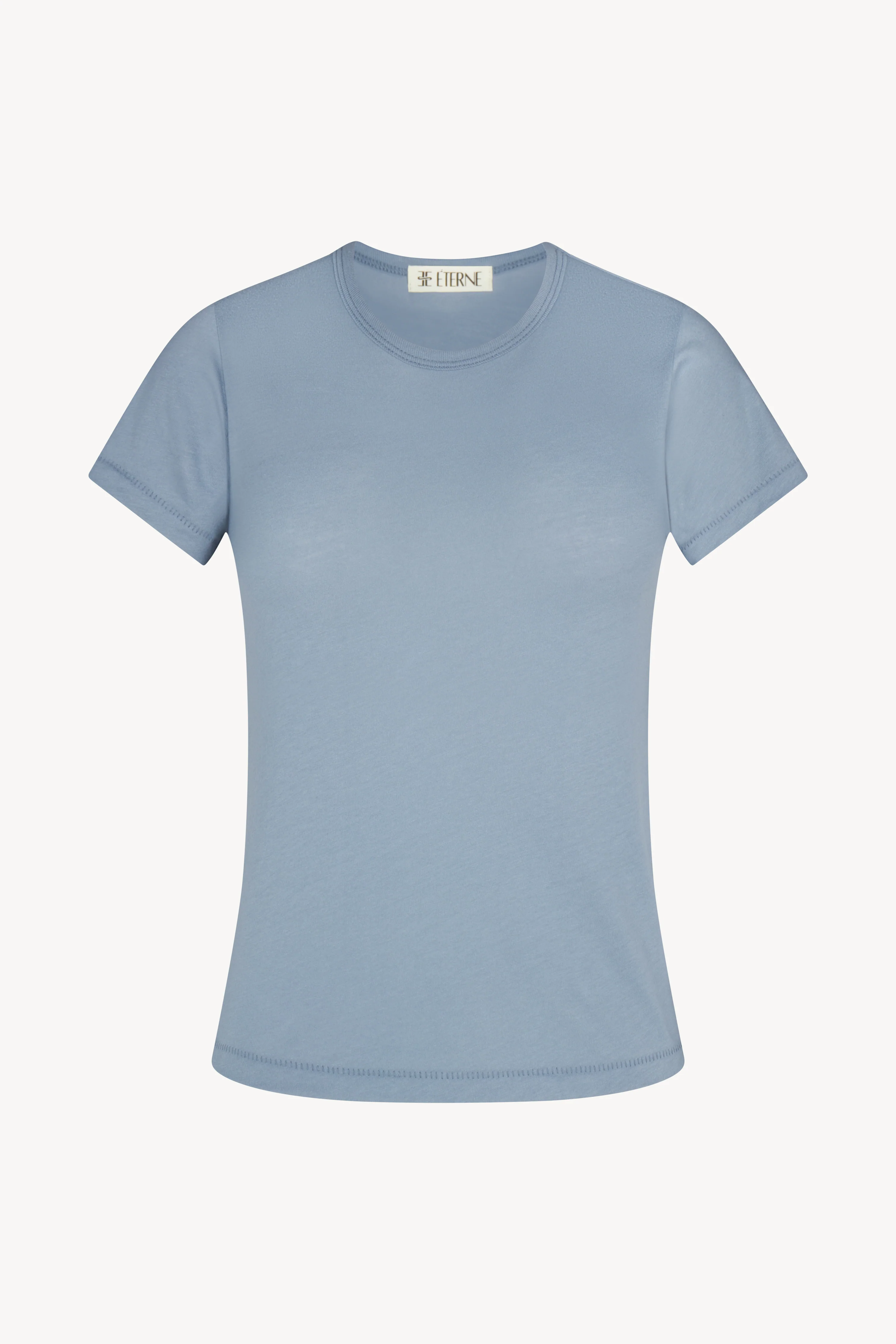 FITTED CREWNECK SHORT SLEEVE T-SHIRT