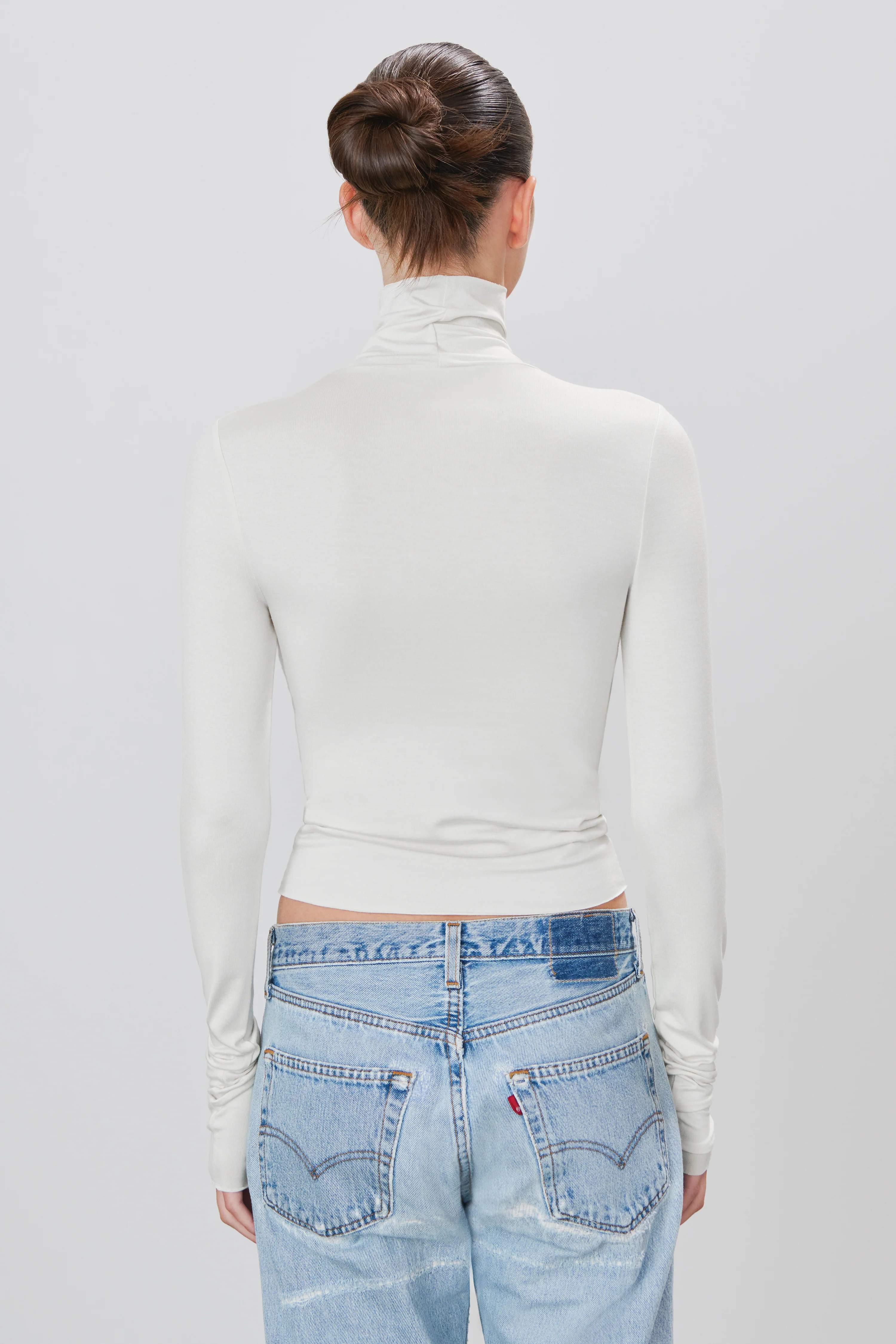 FITTED TURTLENECK TOP - Image 4