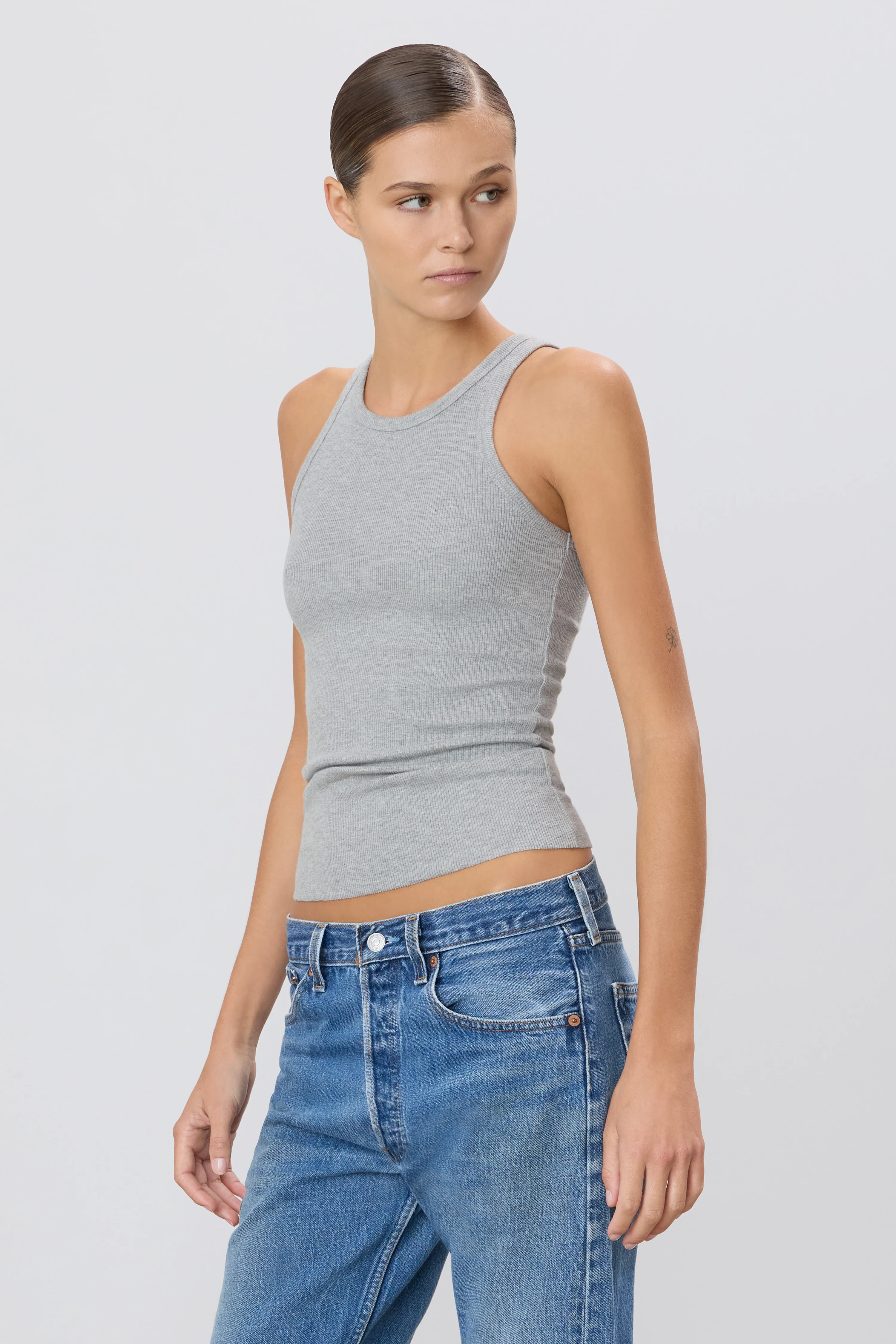 HIGH NECK FITTED TANK - Image 3