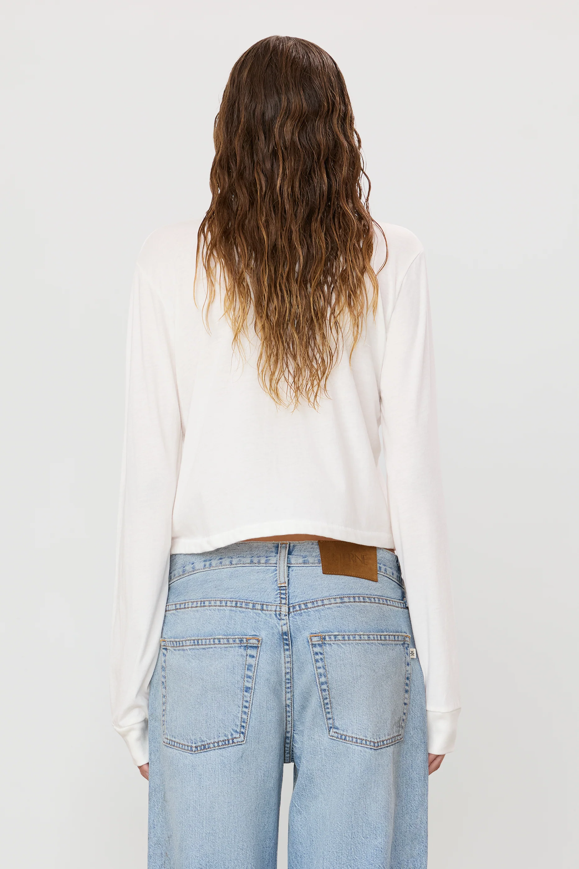 LONG SLEEVE BOXY TEE - Image 4