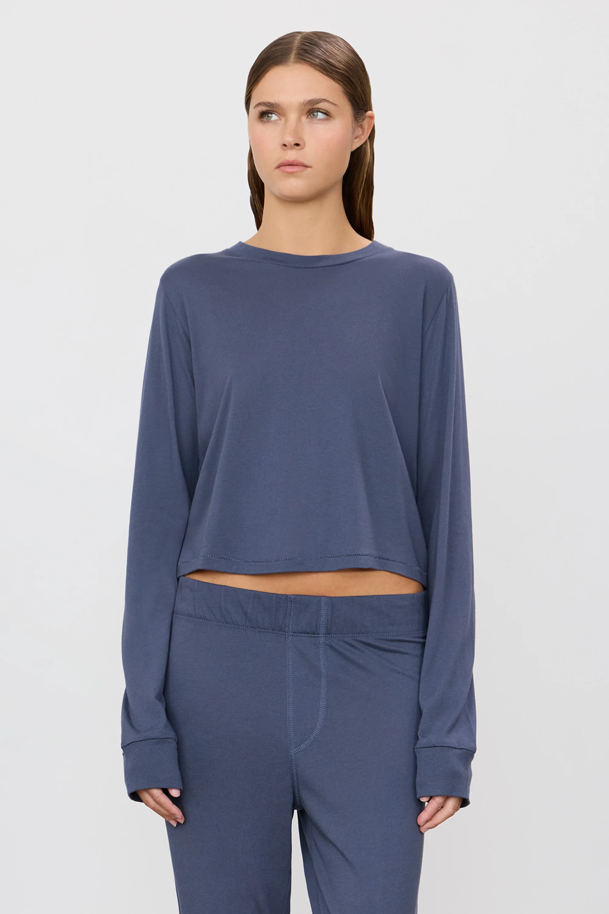 LONG SLEEVE BOXY TEE - Image 2