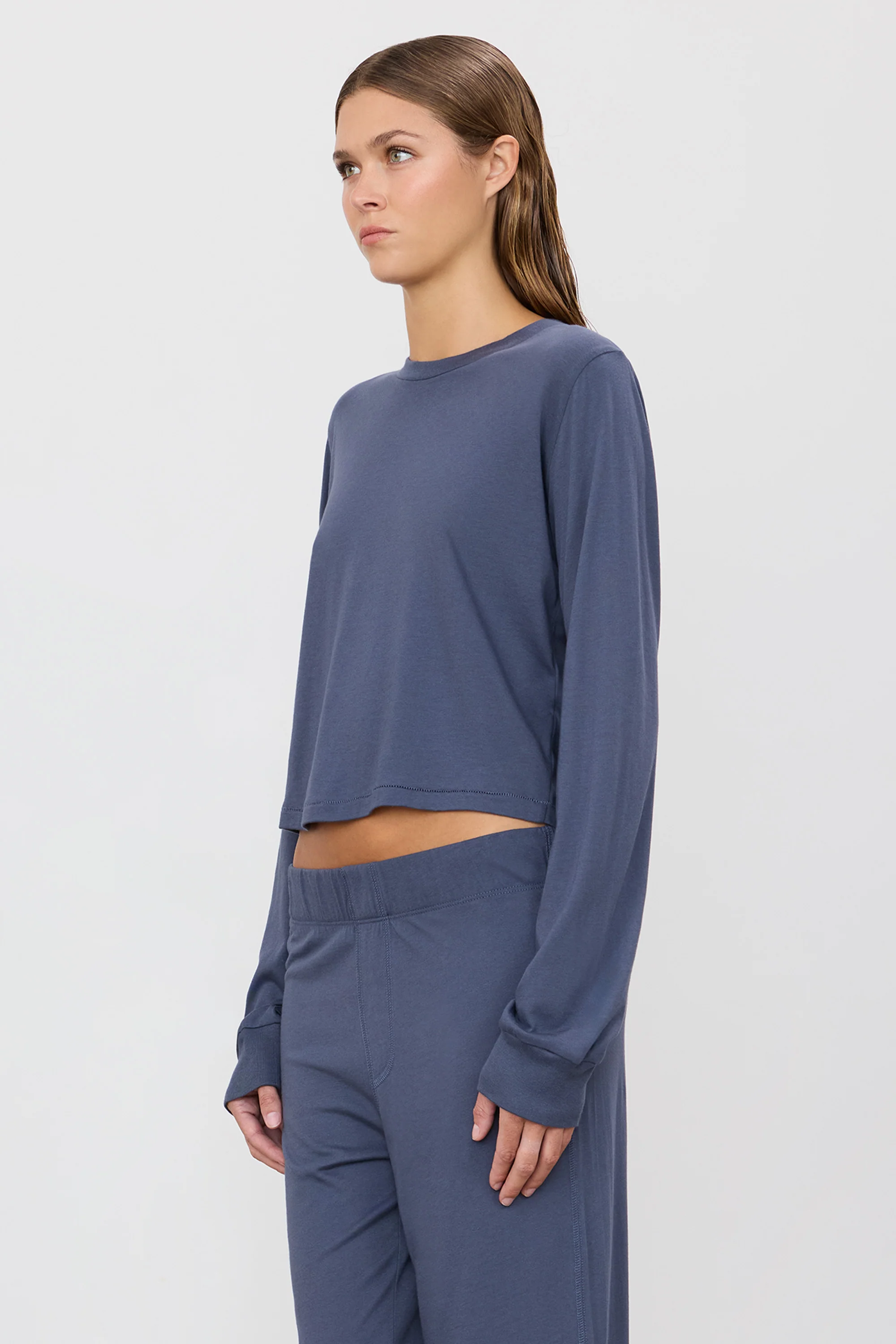LONG SLEEVE BOXY TEE - Image 3