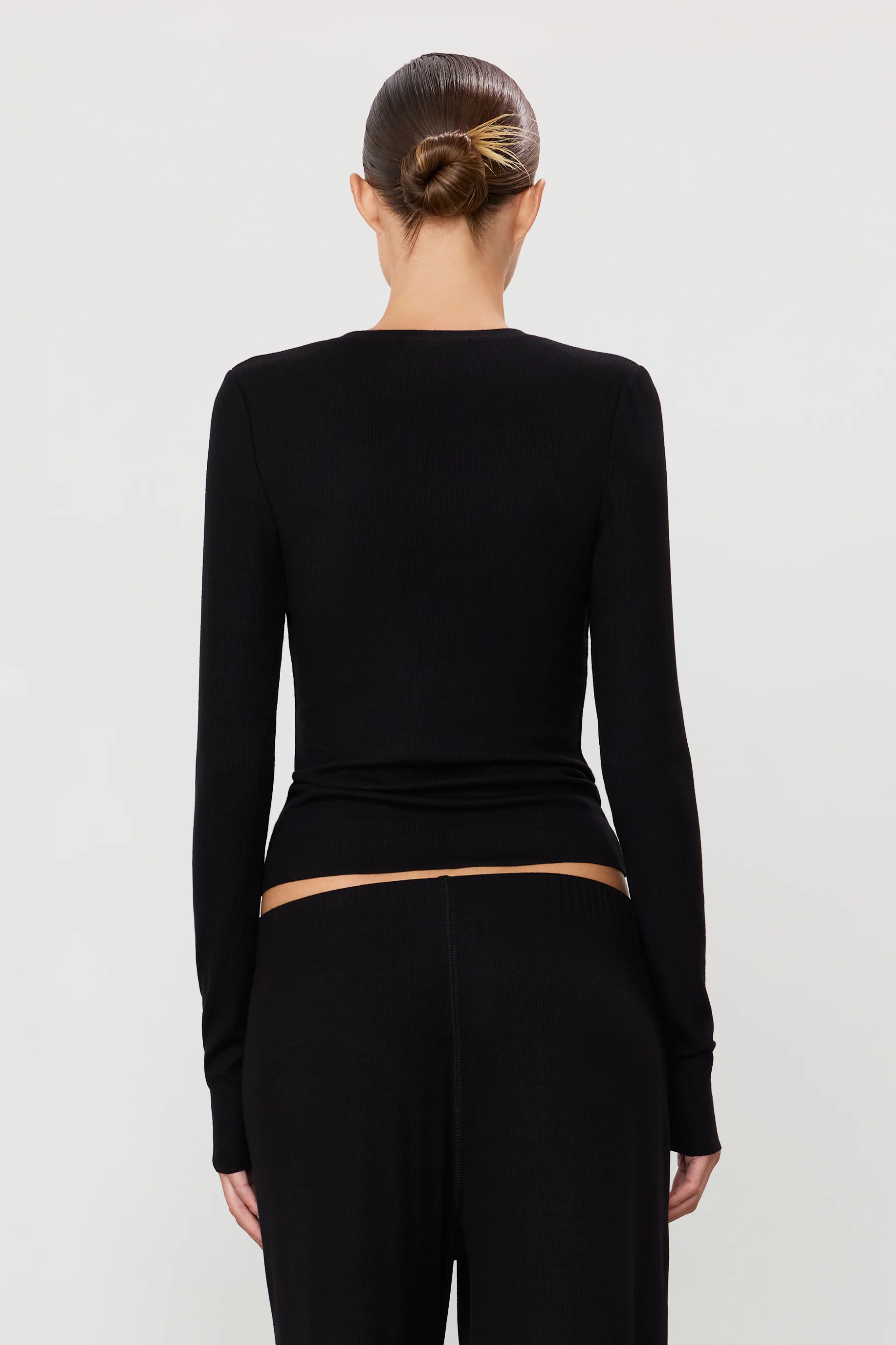 LONG SLEEVE HENLEY - Image 4