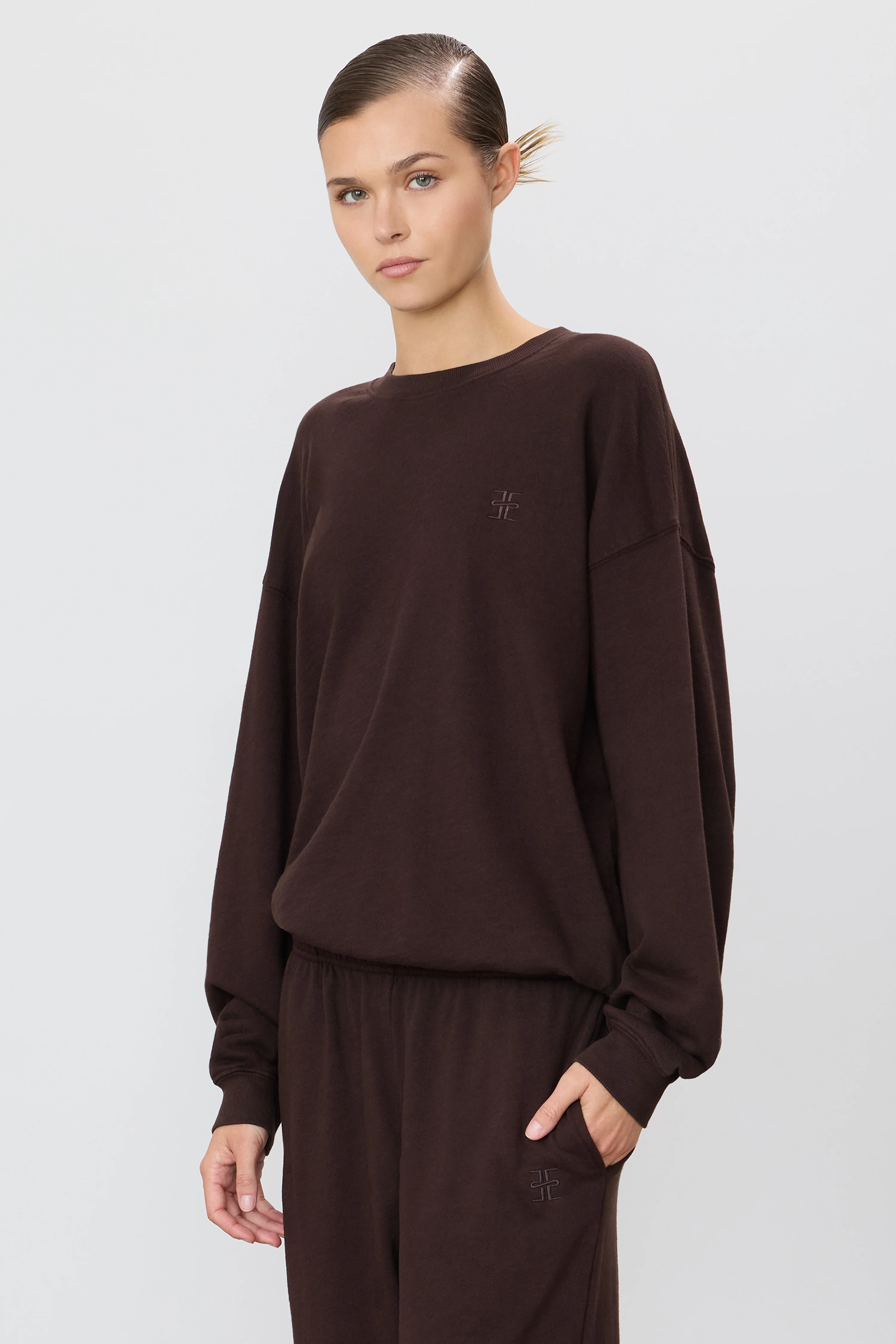OVERSIZED CREWNECK SWEATSHIRT - Image 3