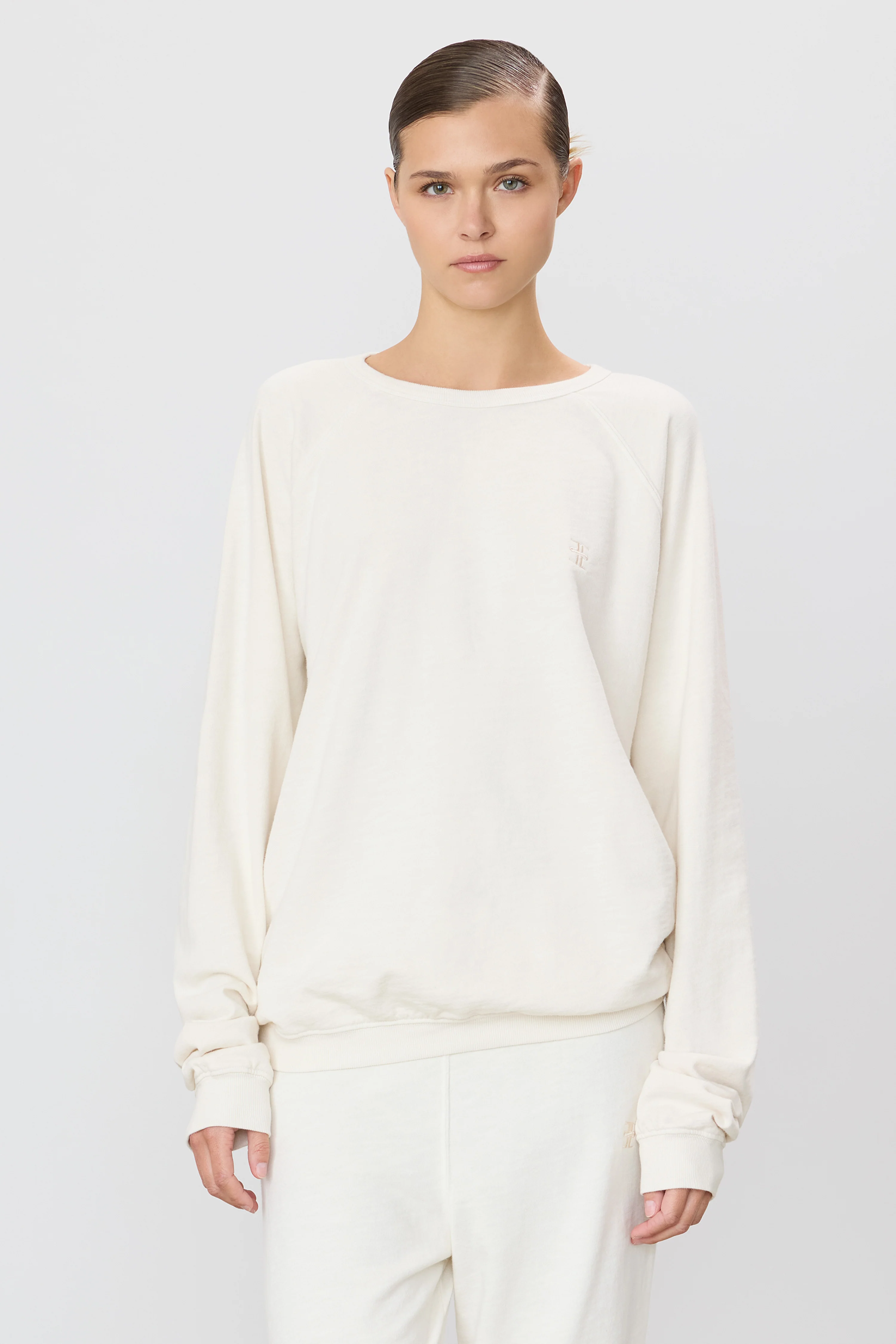 OVERSIZED RAGLAN SWEATSHIRT - Image 2