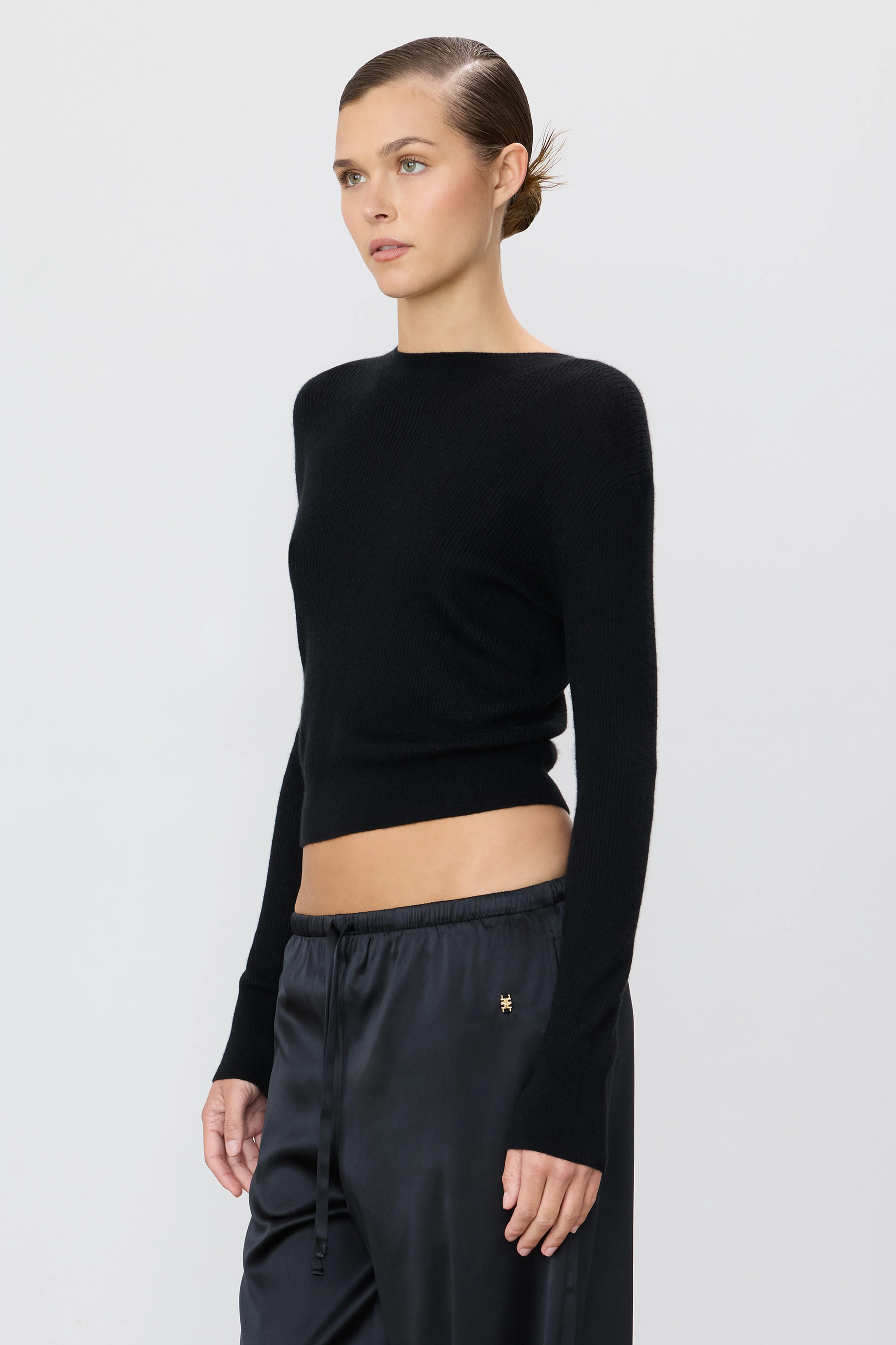 RIB STITCH CLARK SWEATER - Image 3