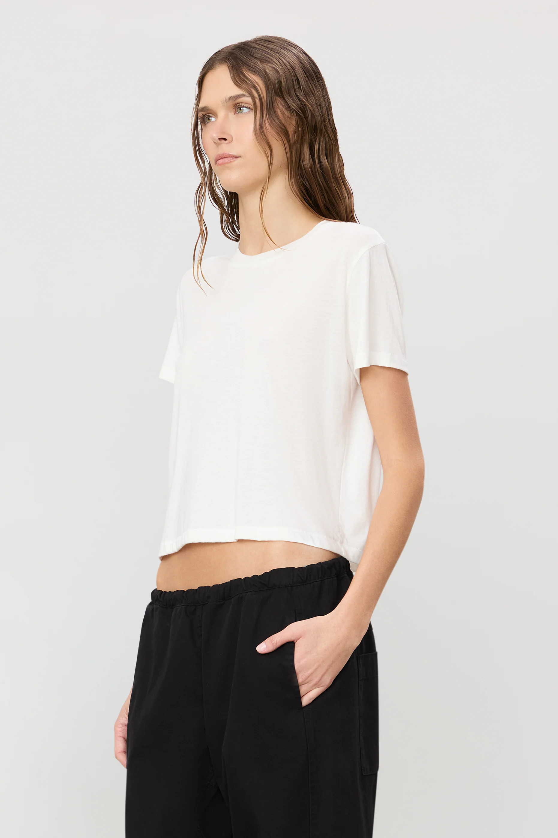 SHORT SLEEVE BOXY TEE - Image 3