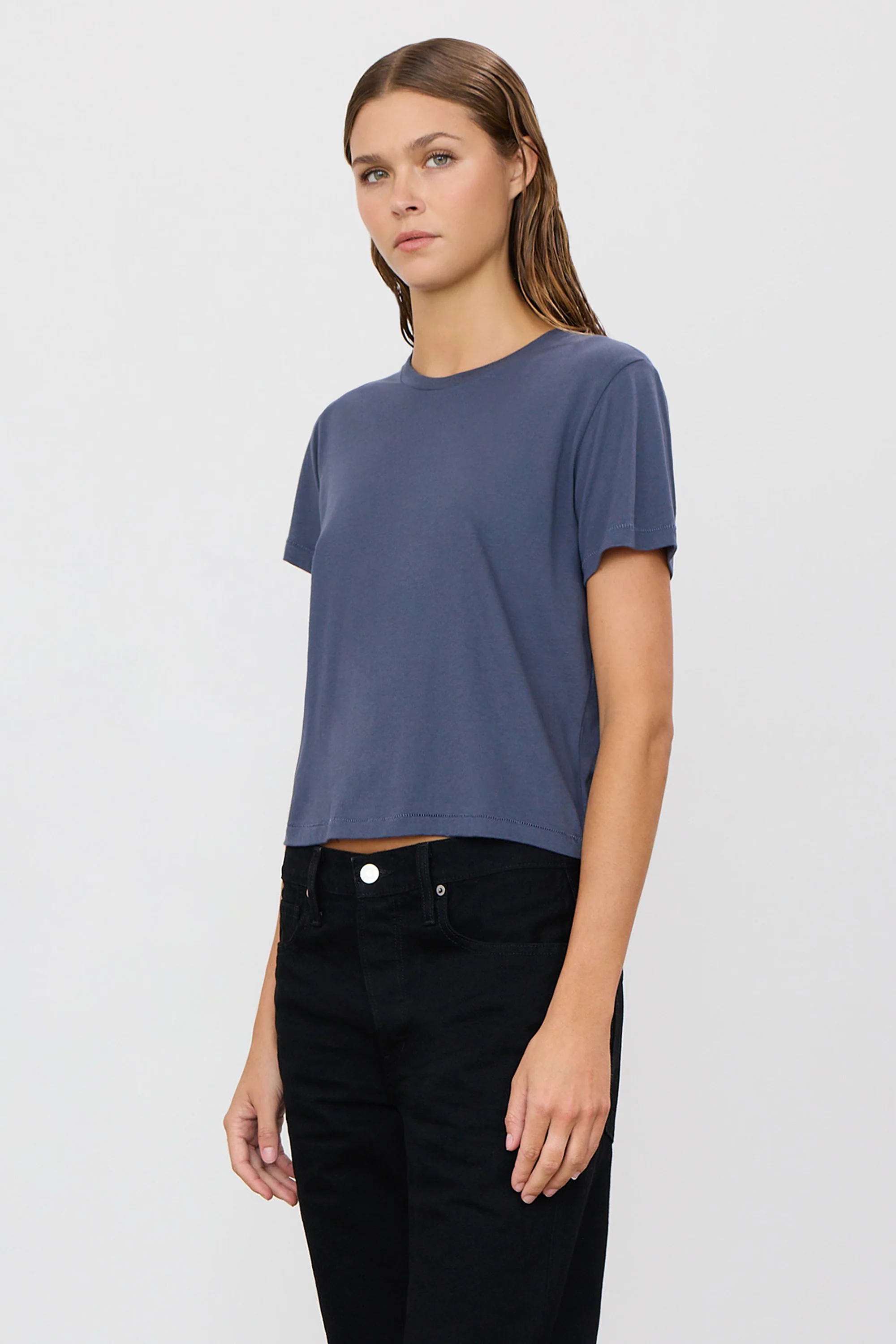 SHORT SLEEVE BOXY TEE - Image 3