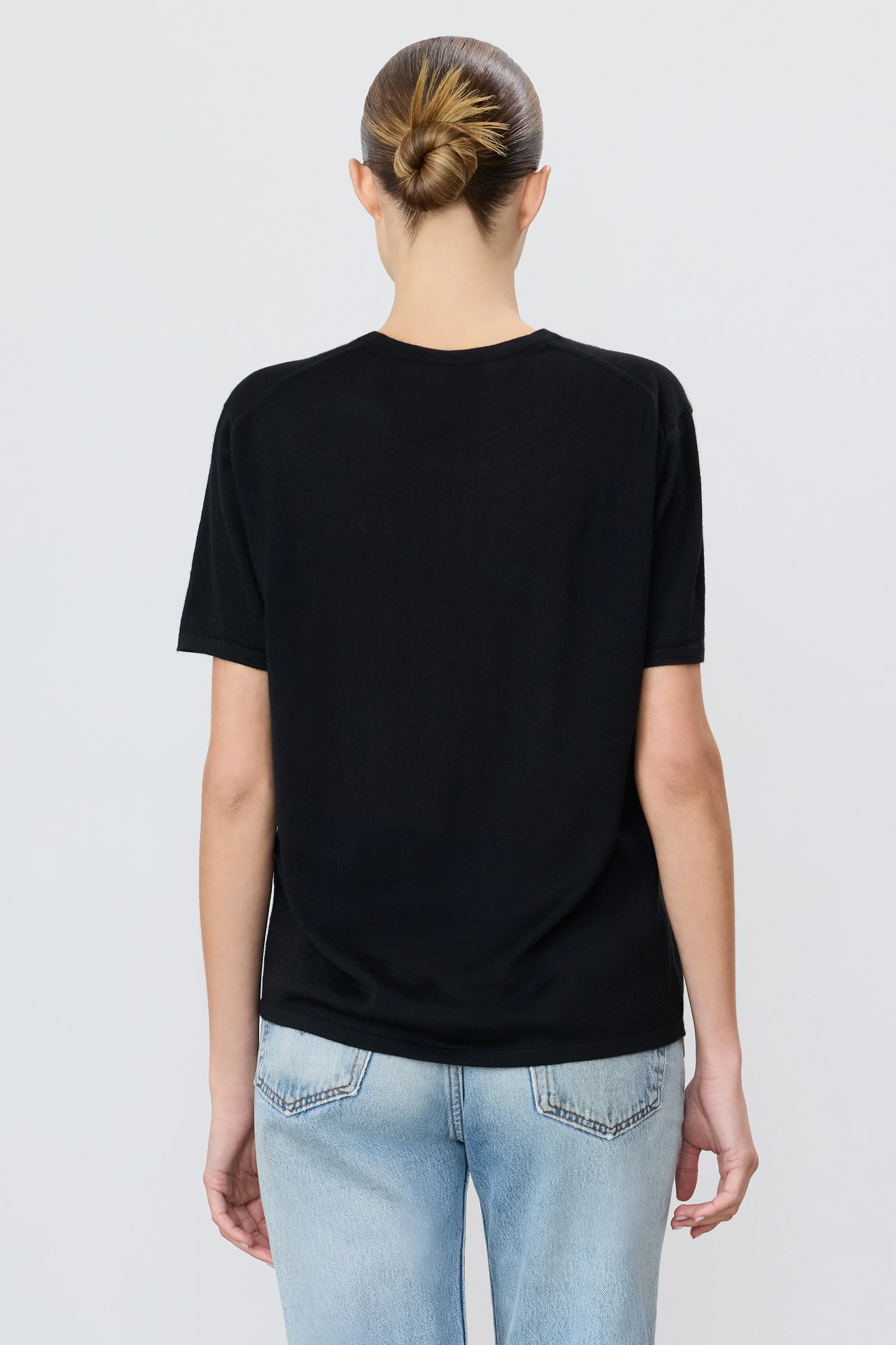 SHORT SLEEVE BOYFRIEND T-SHIRT - Image 4