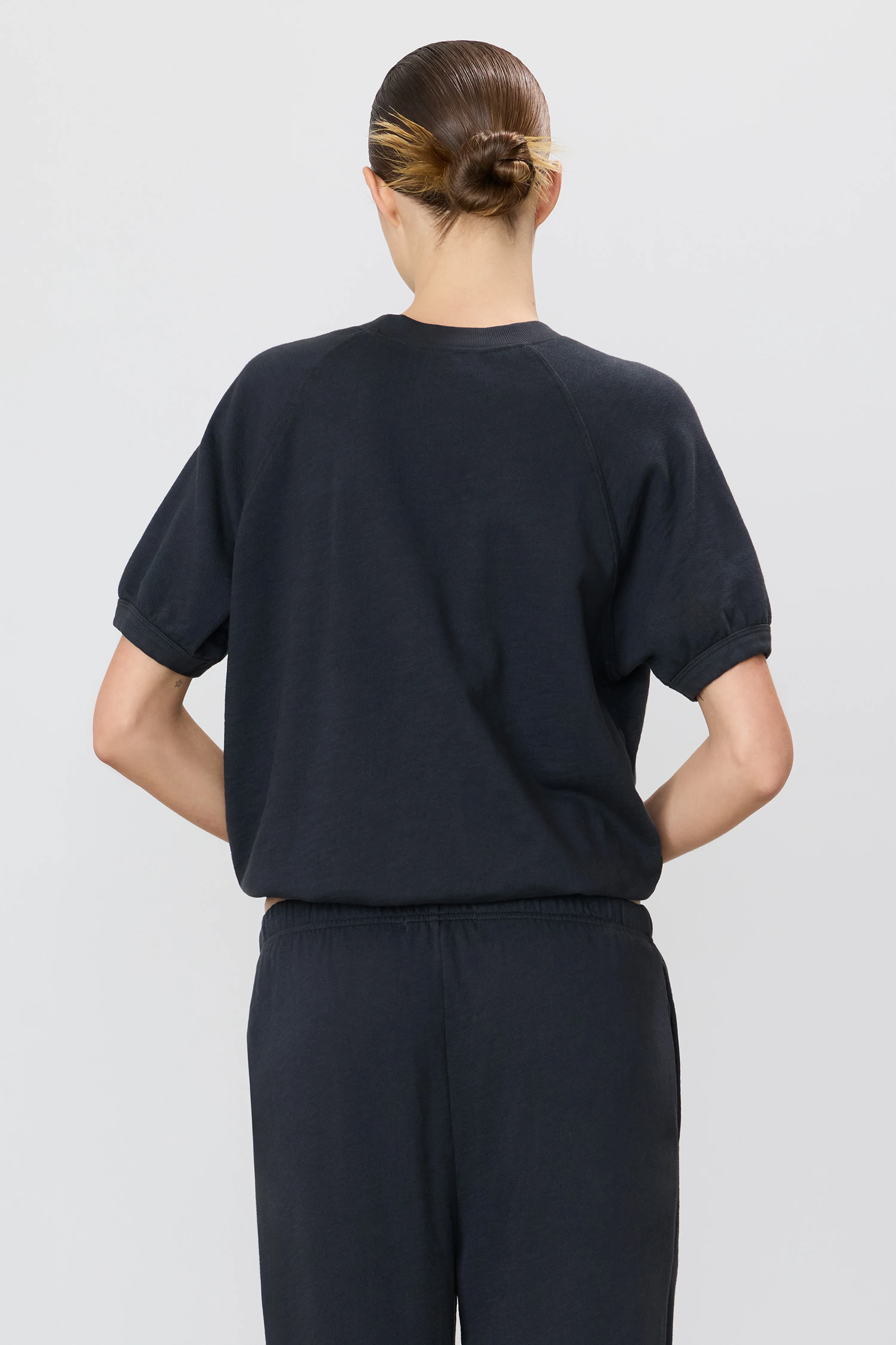 SHORT SLEEVE RAGLAN SWEATSHIRT - Image 4