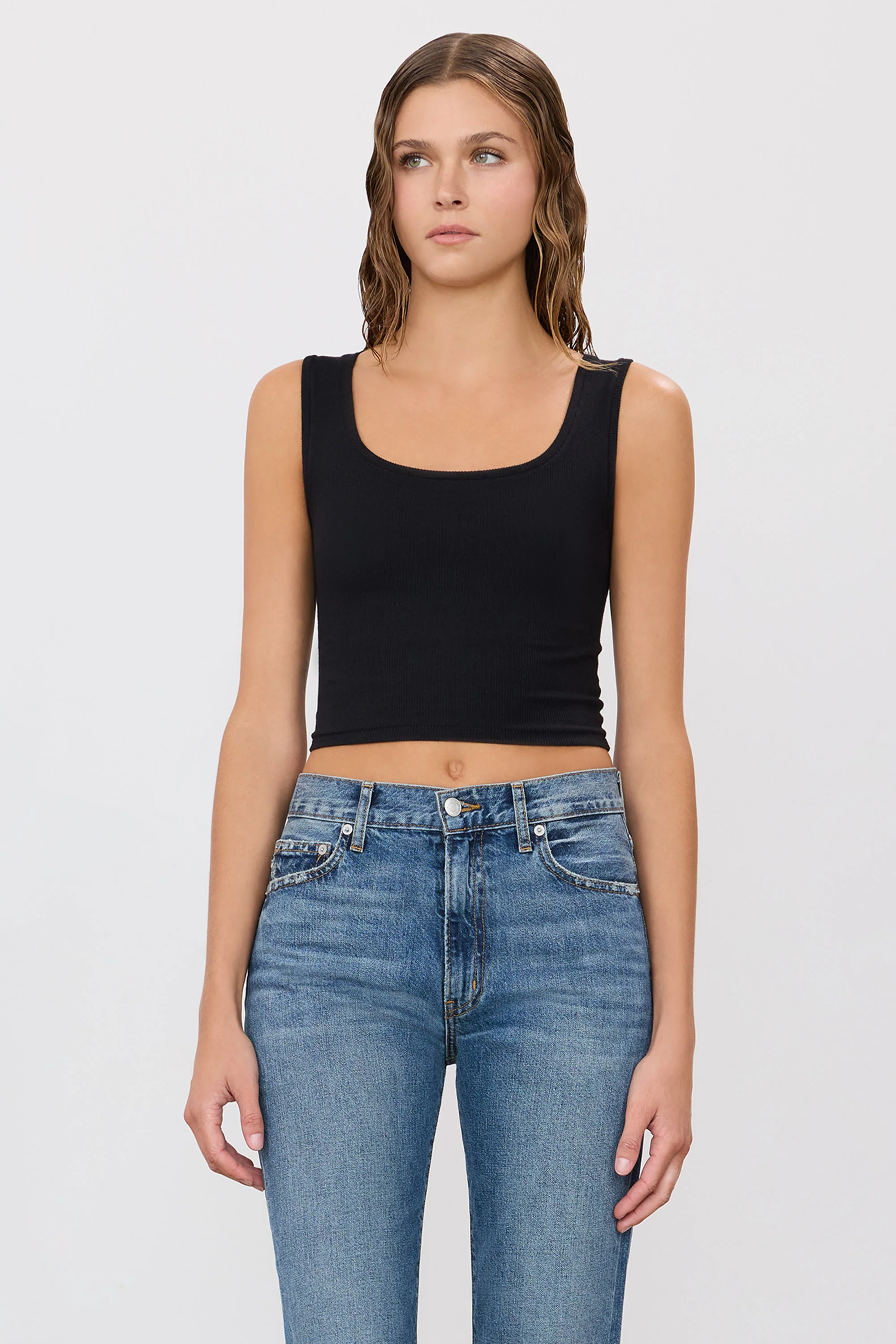 SQUARE NECK TANK - Image 2