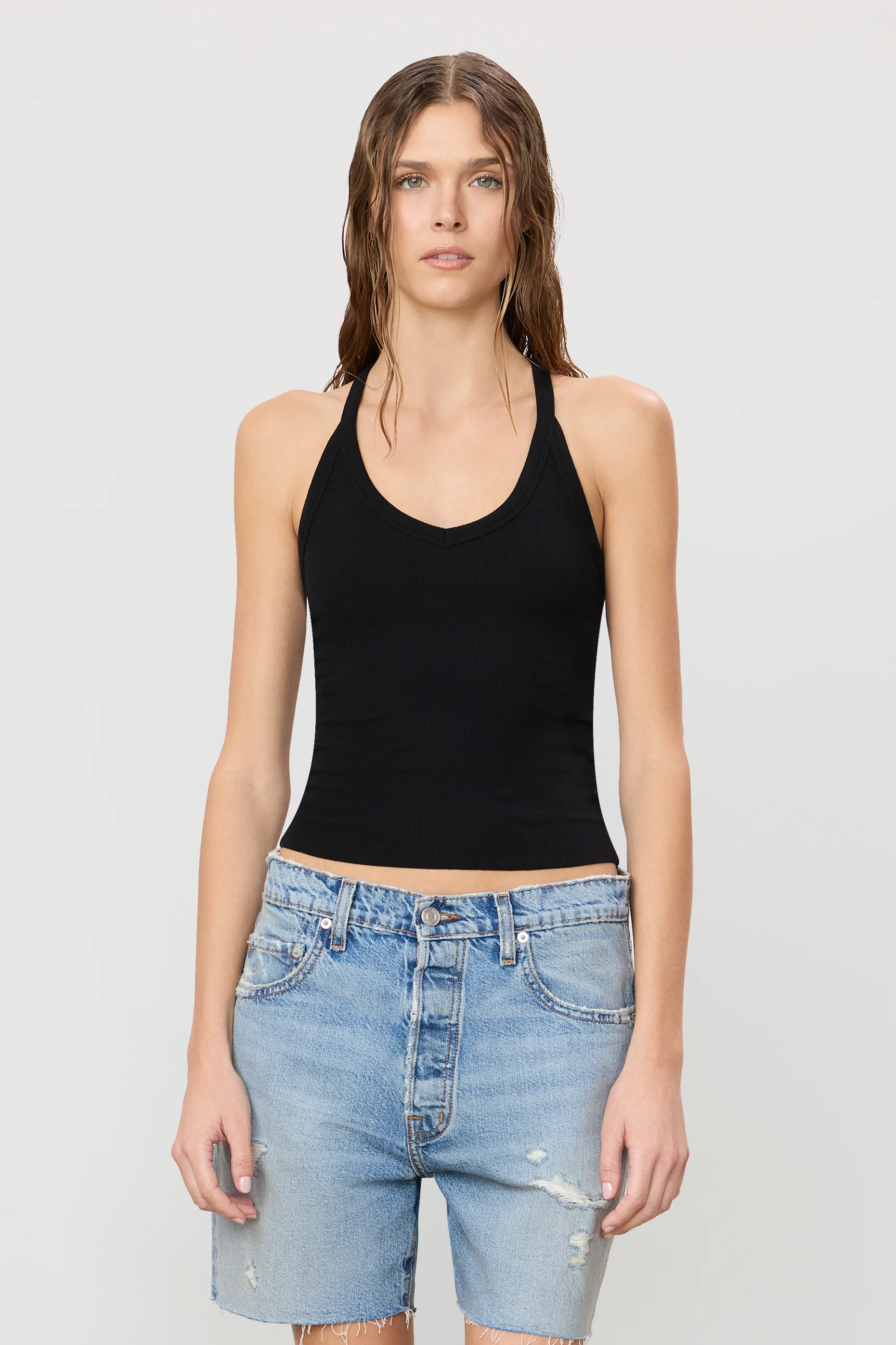 V-NECK RACERBACK TANK - Image 2