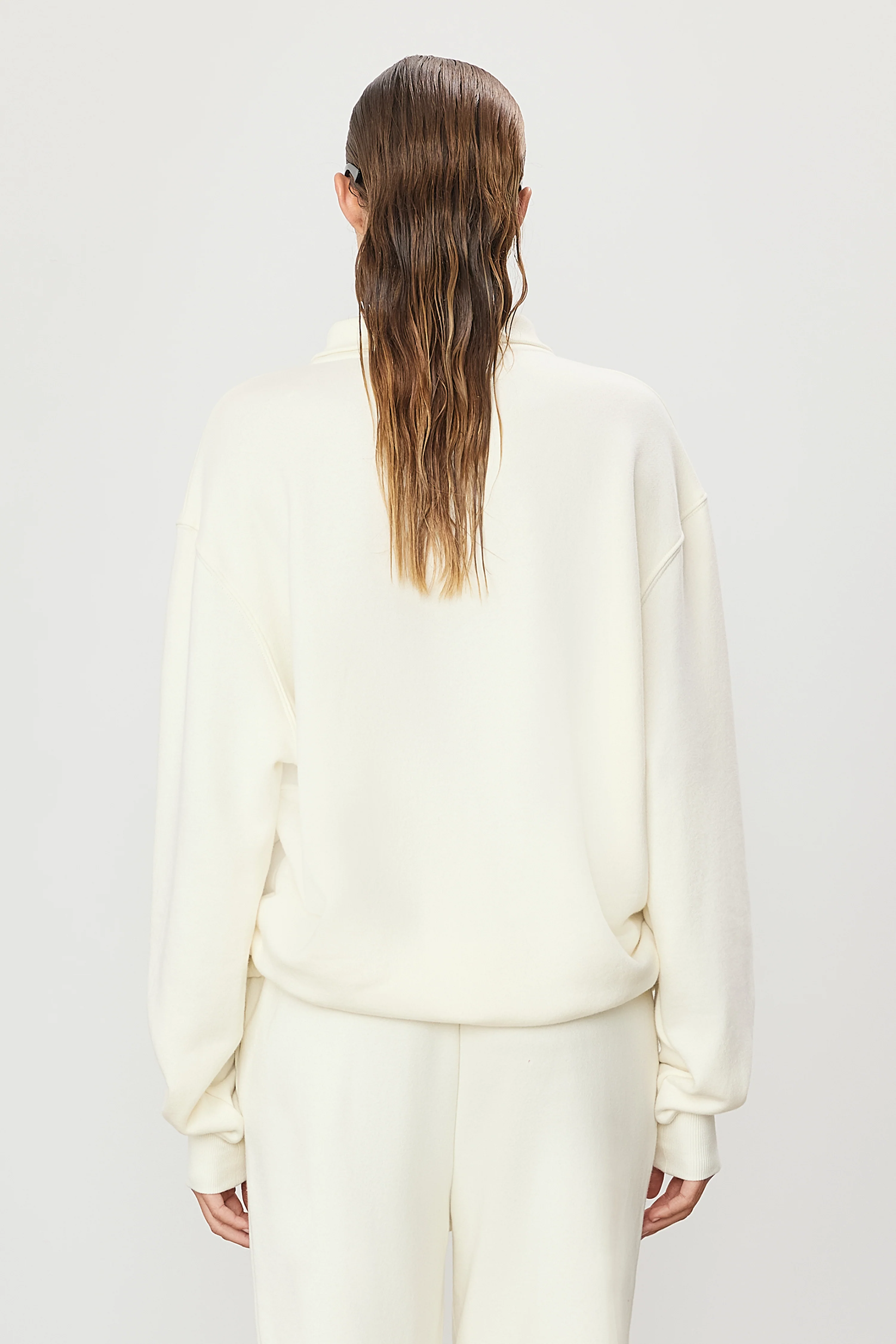 ZIP-UP POLO SWEATSHIRT - Image 4