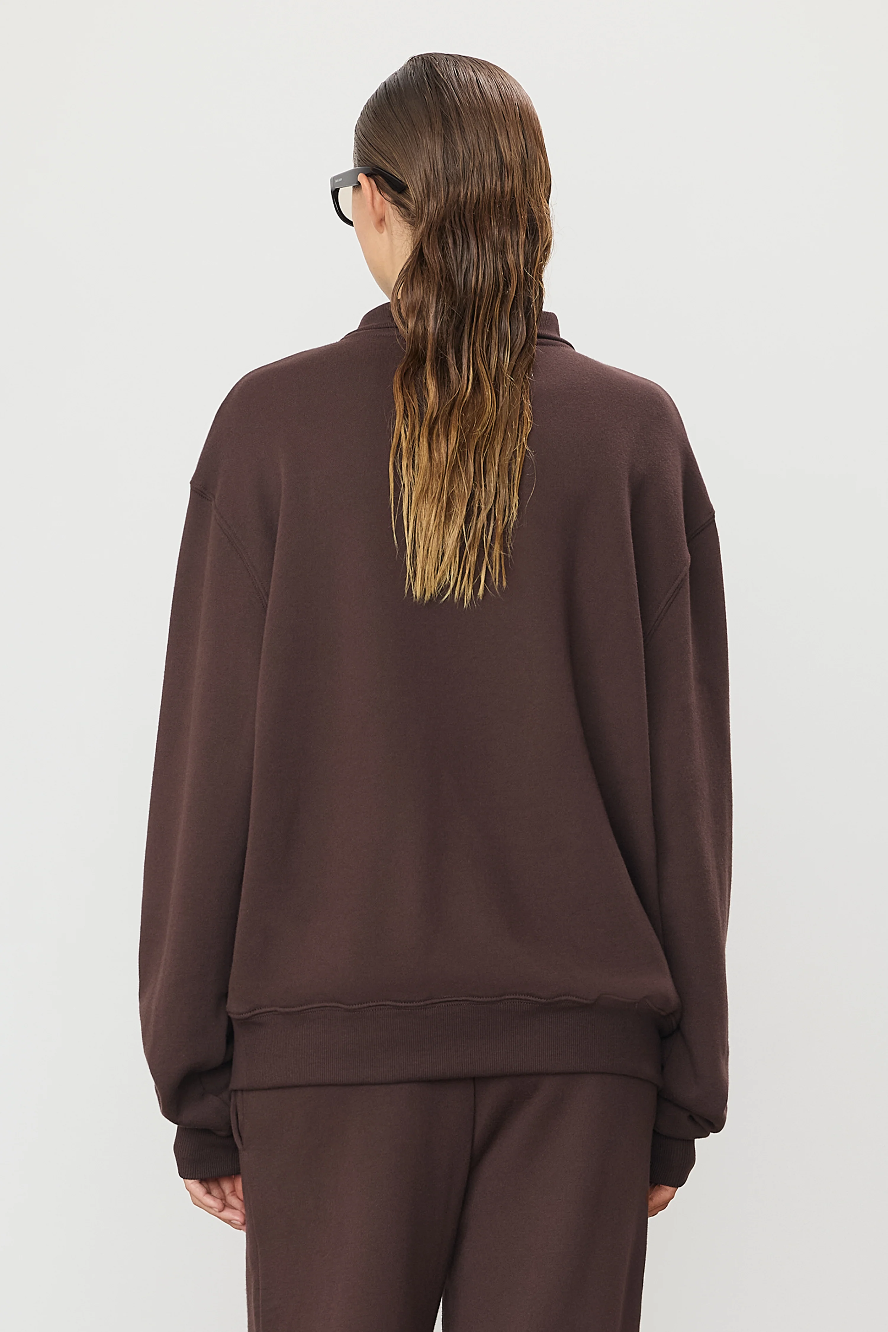 ZIP-UP POLO SWEATSHIRT - Image 4